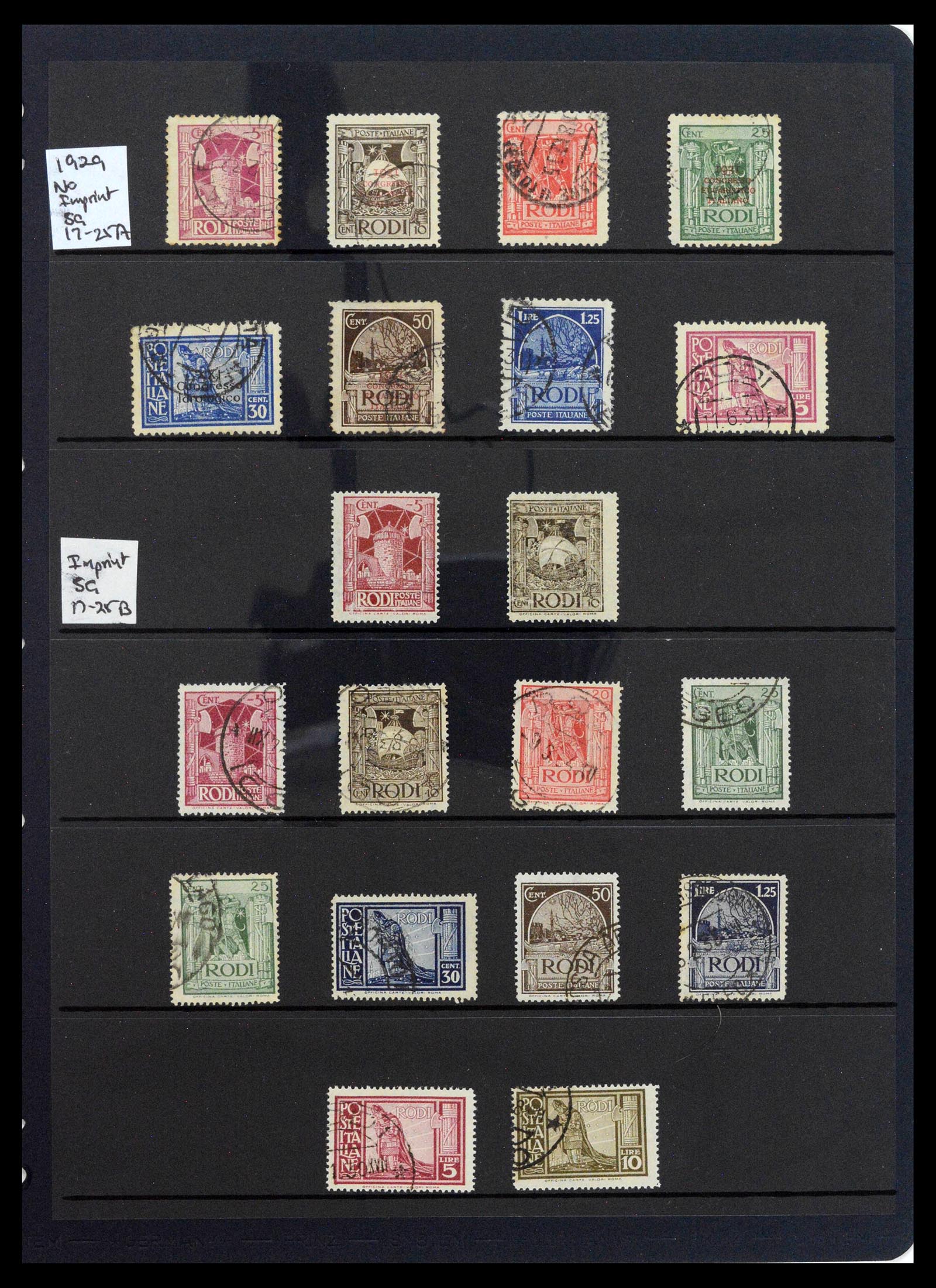 39140 0079 - Postzegelverzameling 39140 Italiaanse koloniën 1874-1941.