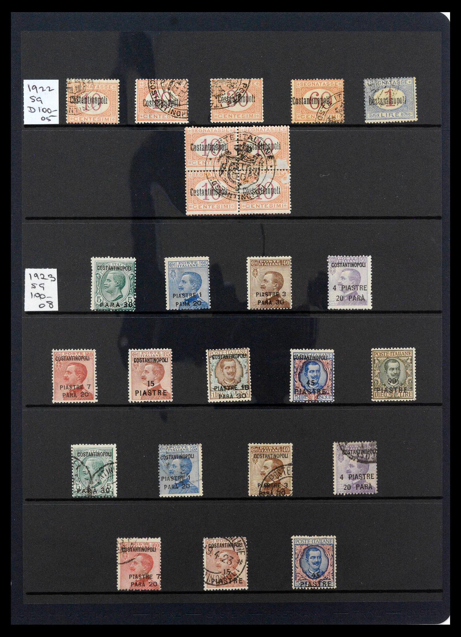 39140 0206 - Postzegelverzameling 39140 Italiaanse koloniën 1874-1941.