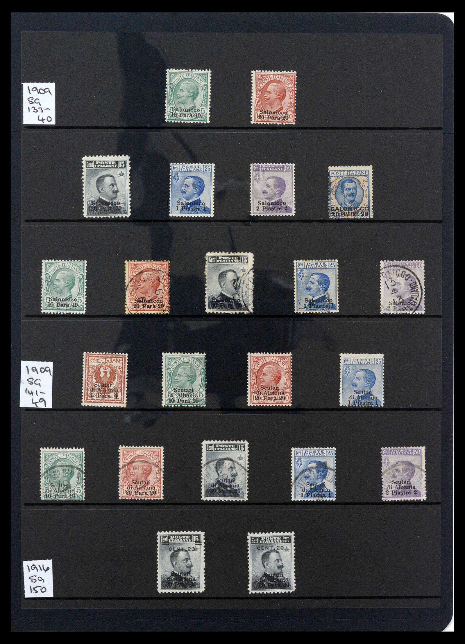 39140 0210 - Postzegelverzameling 39140 Italiaanse koloniën 1874-1941.