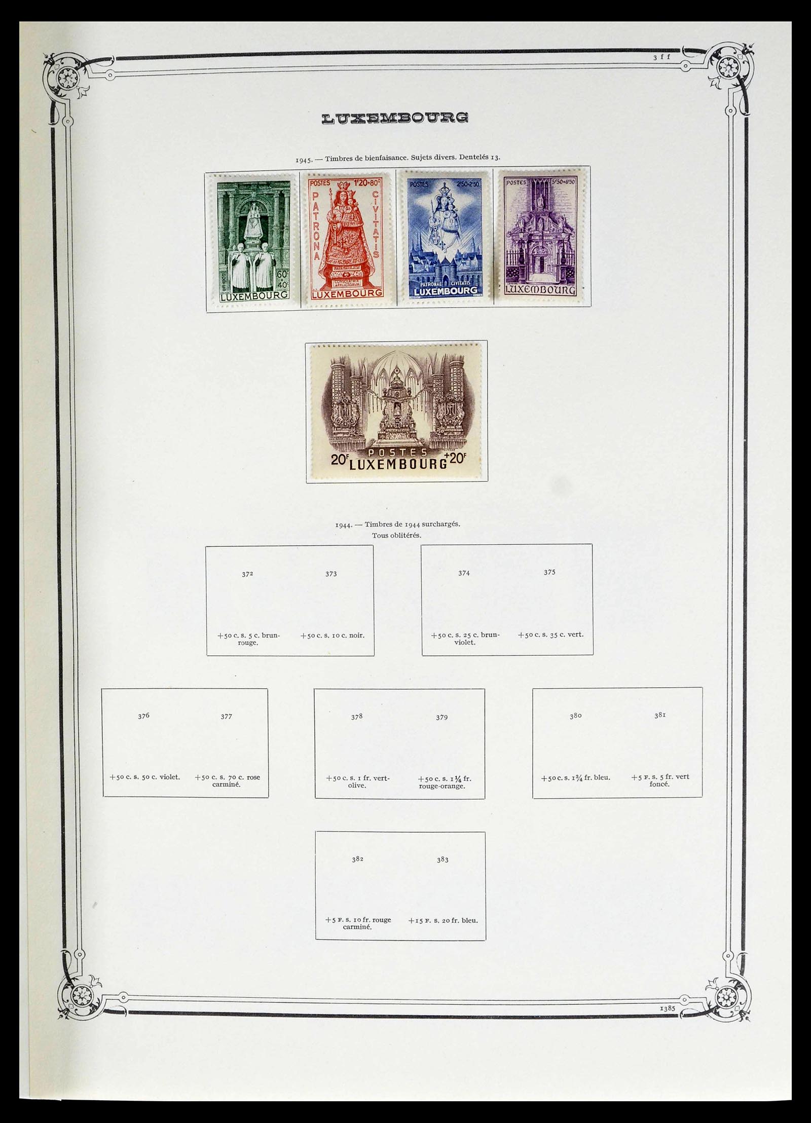 39142 0015 - Stamp collection 39142 Luxembourg 1852-1991.