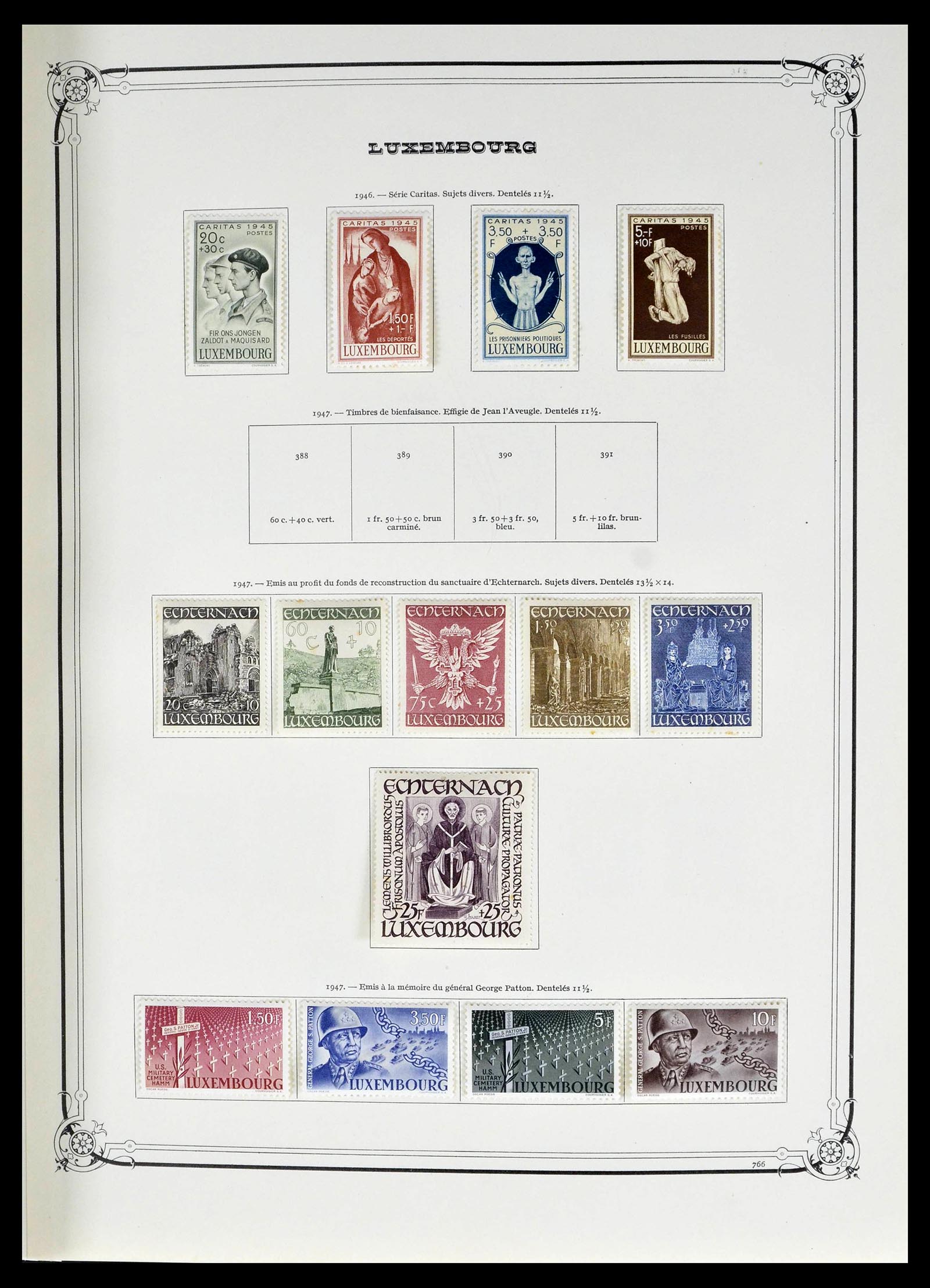 39142 0016 - Postzegelverzameling 39142 Luxemburg 1852-1991.