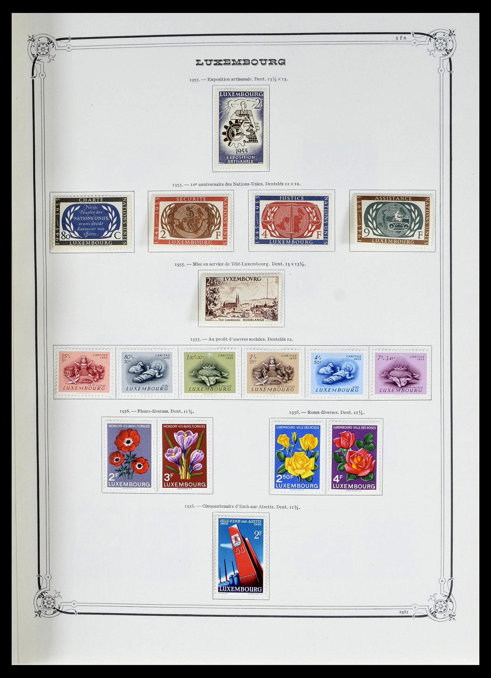 39142 0022 - Postzegelverzameling 39142 Luxemburg 1852-1991.