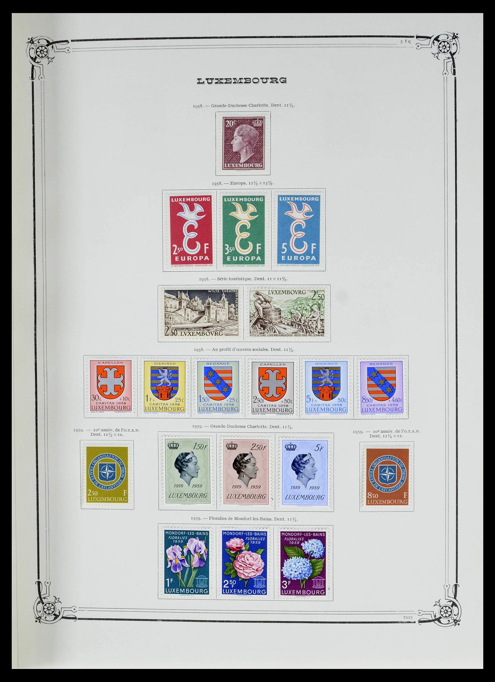 39142 0025 - Postzegelverzameling 39142 Luxemburg 1852-1991.