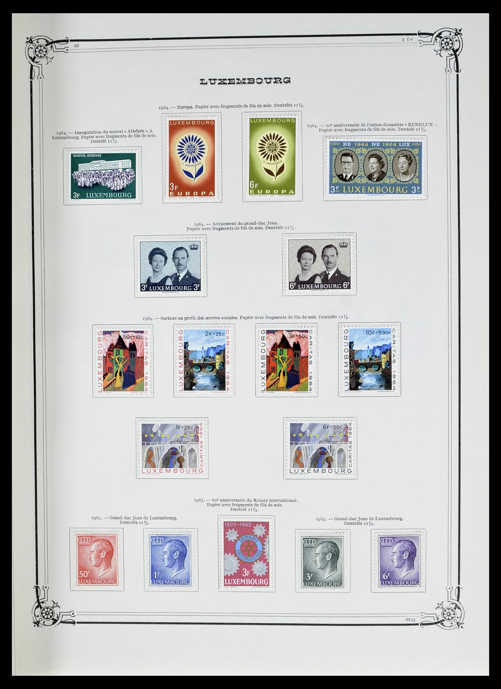 39142 0031 - Postzegelverzameling 39142 Luxemburg 1852-1991.