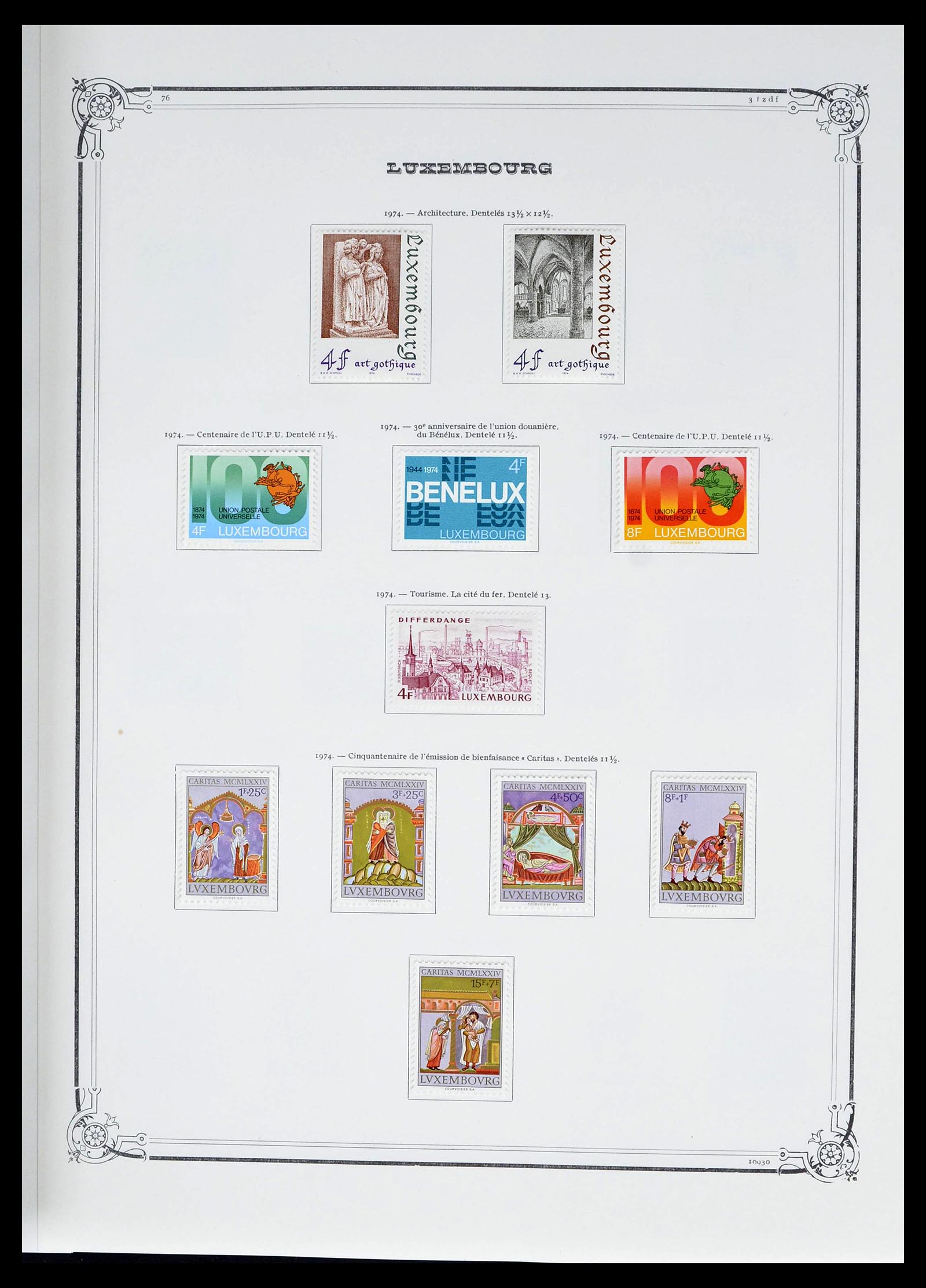 39142 0041 - Postzegelverzameling 39142 Luxemburg 1852-1991.