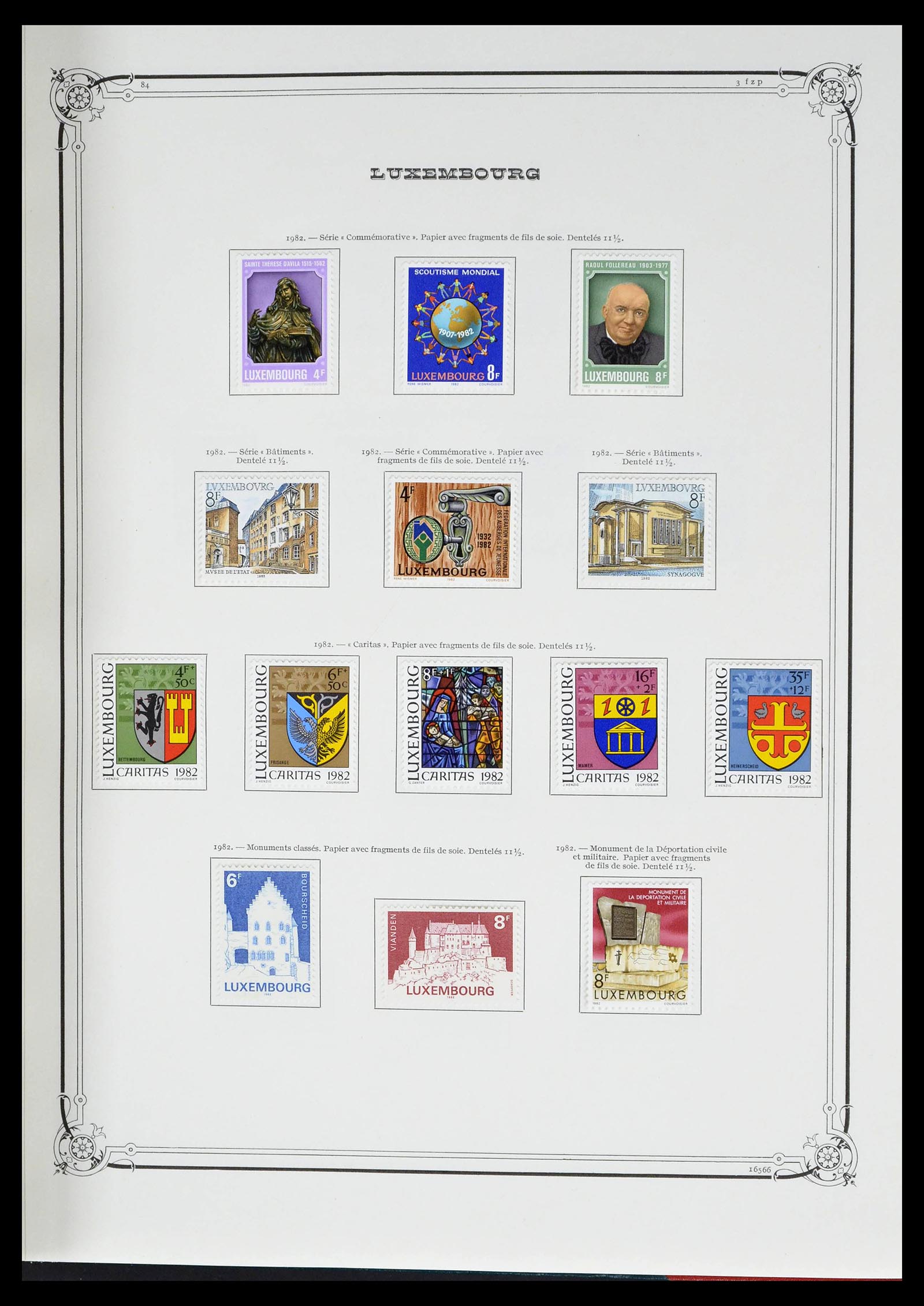 39142 0051 - Postzegelverzameling 39142 Luxemburg 1852-1991.