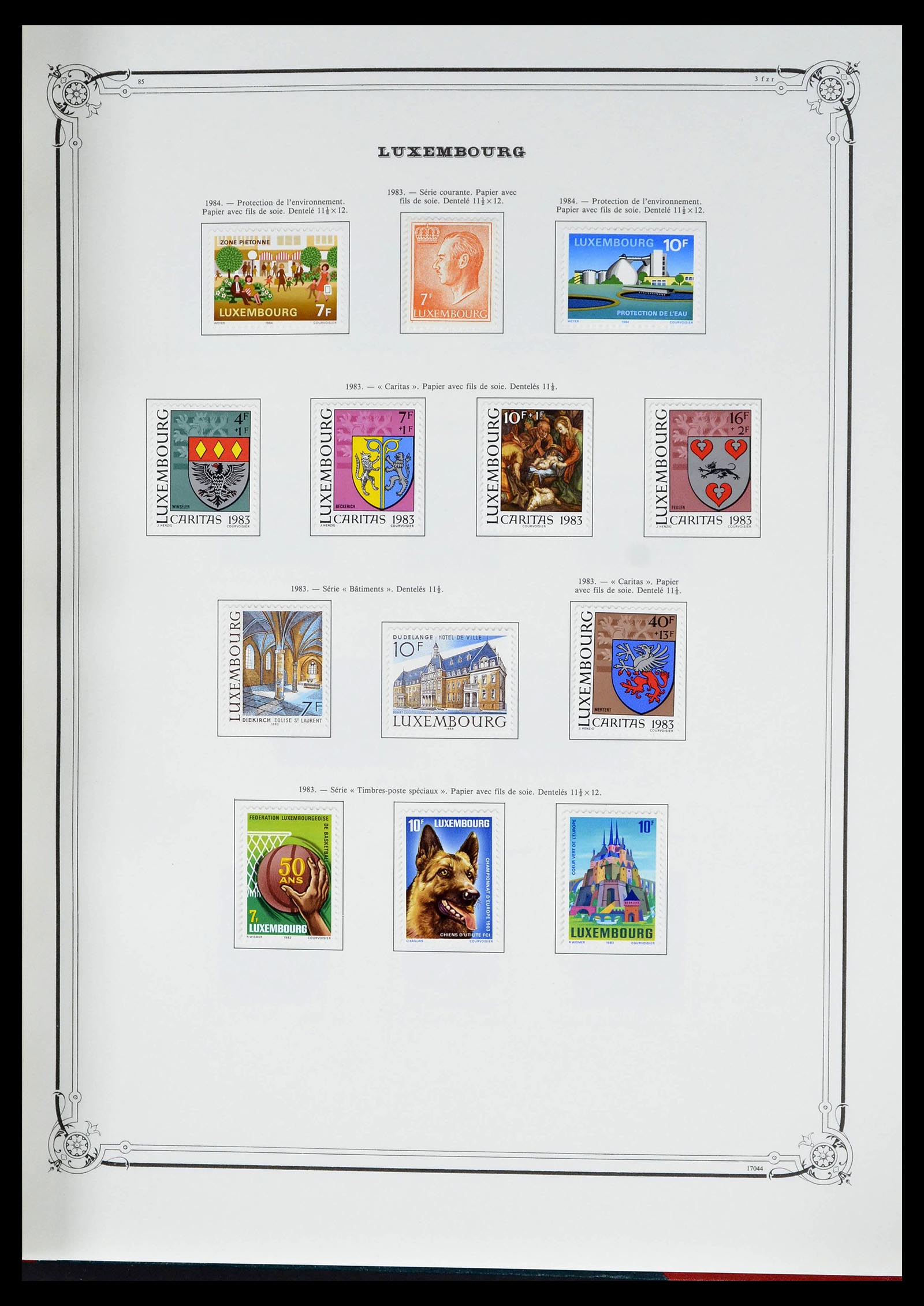 39142 0053 - Postzegelverzameling 39142 Luxemburg 1852-1991.