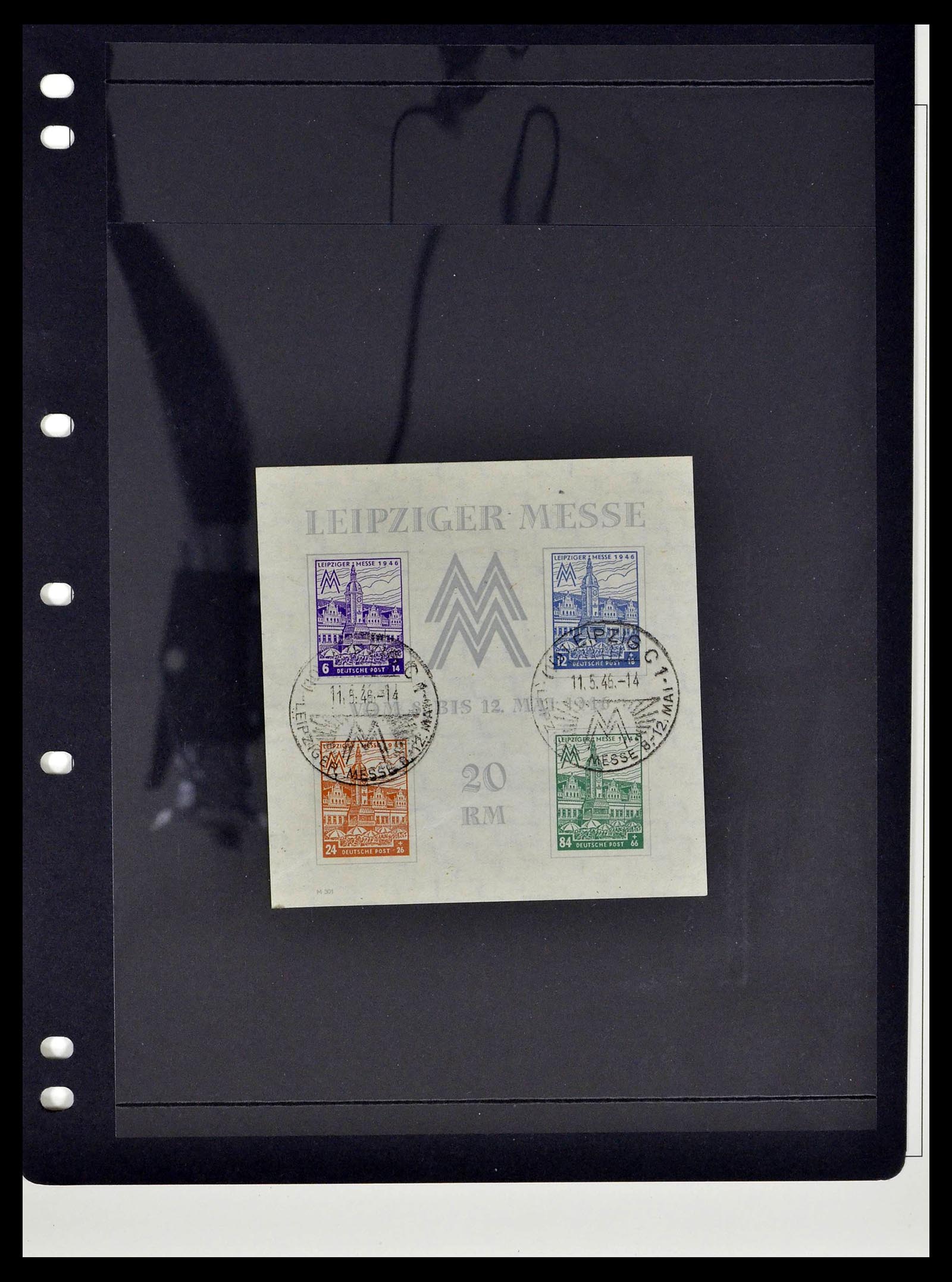 39143 0025 - Postzegelverzameling 39143 Duitsland lokaal en Zones 1945-1948.