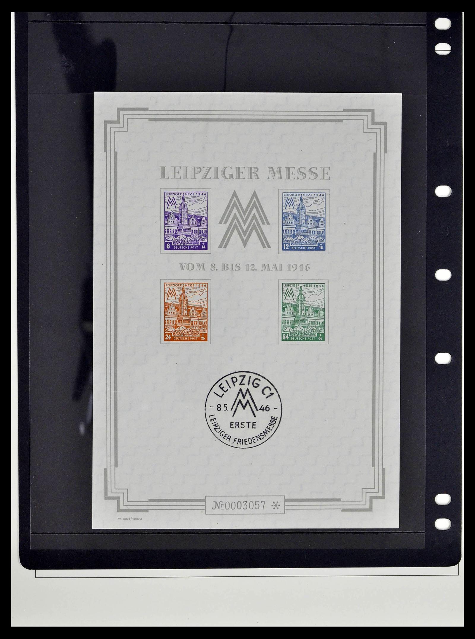 39143 0026 - Postzegelverzameling 39143 Duitsland lokaal en Zones 1945-1948.