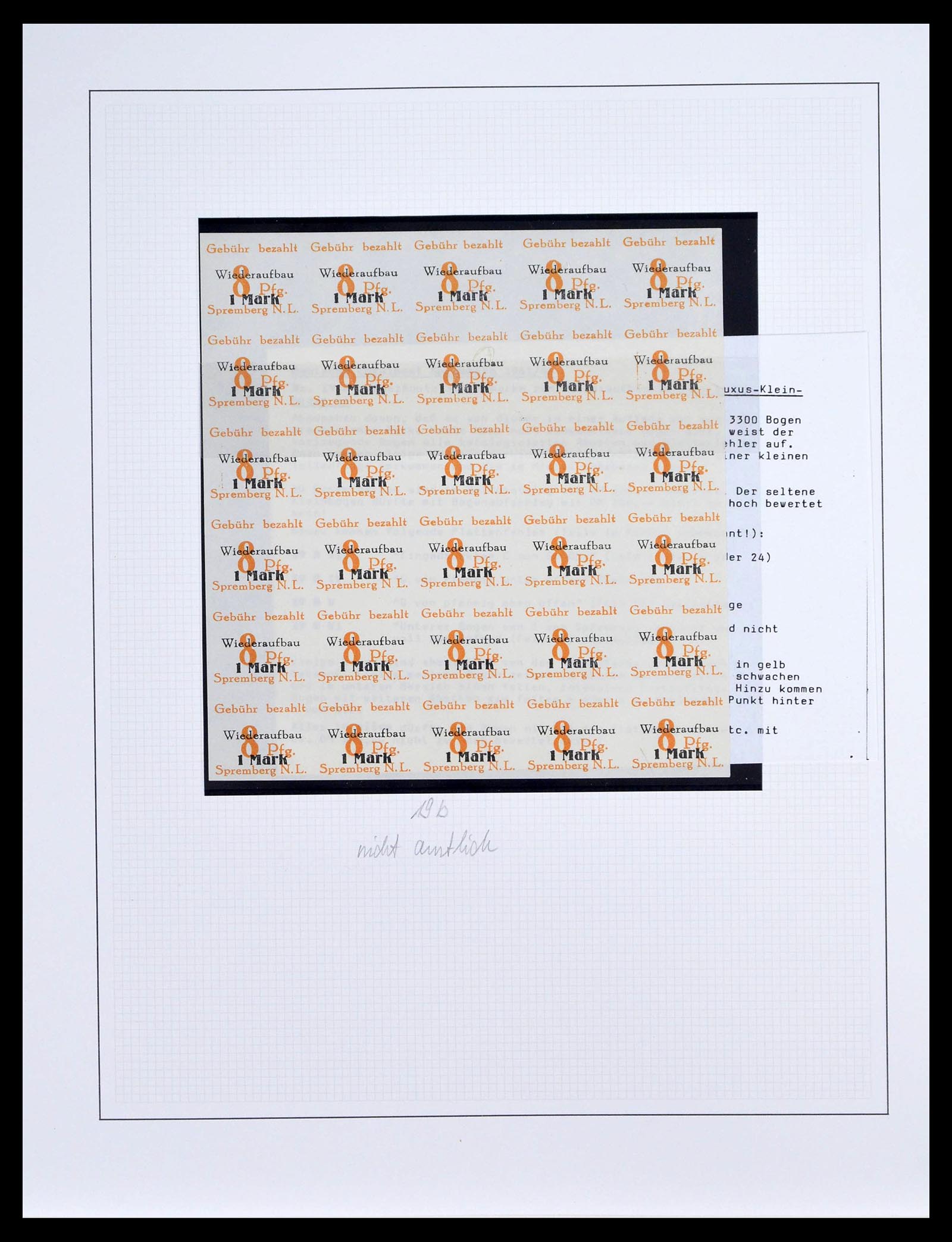 39143 0036 - Stamp collection 39143 Germany local and Zones 1945-1948.