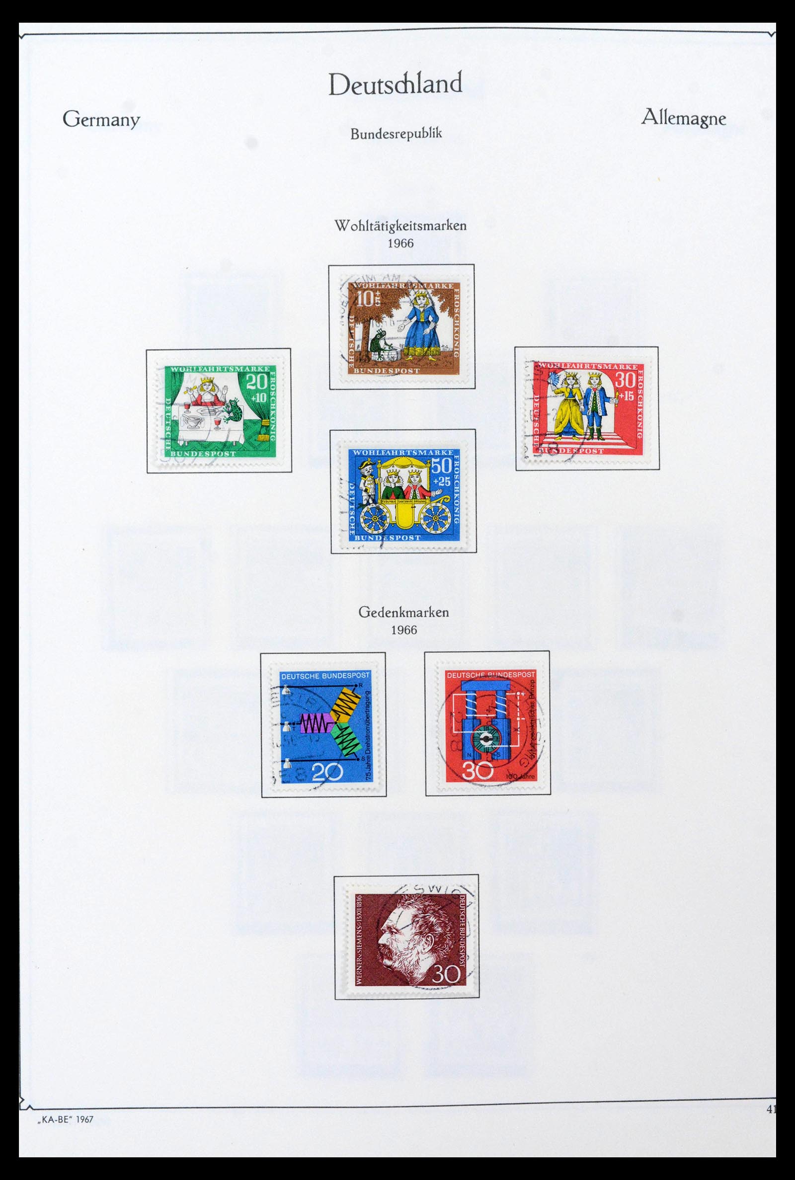 39148 0046 - Stamp collection 39148 Bundespost 1949-1987.