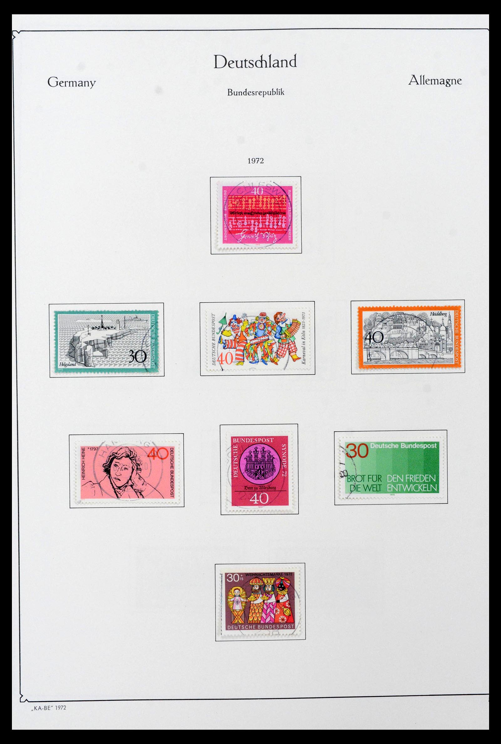 39148 0079 - Stamp collection 39148 Bundespost 1949-1987.