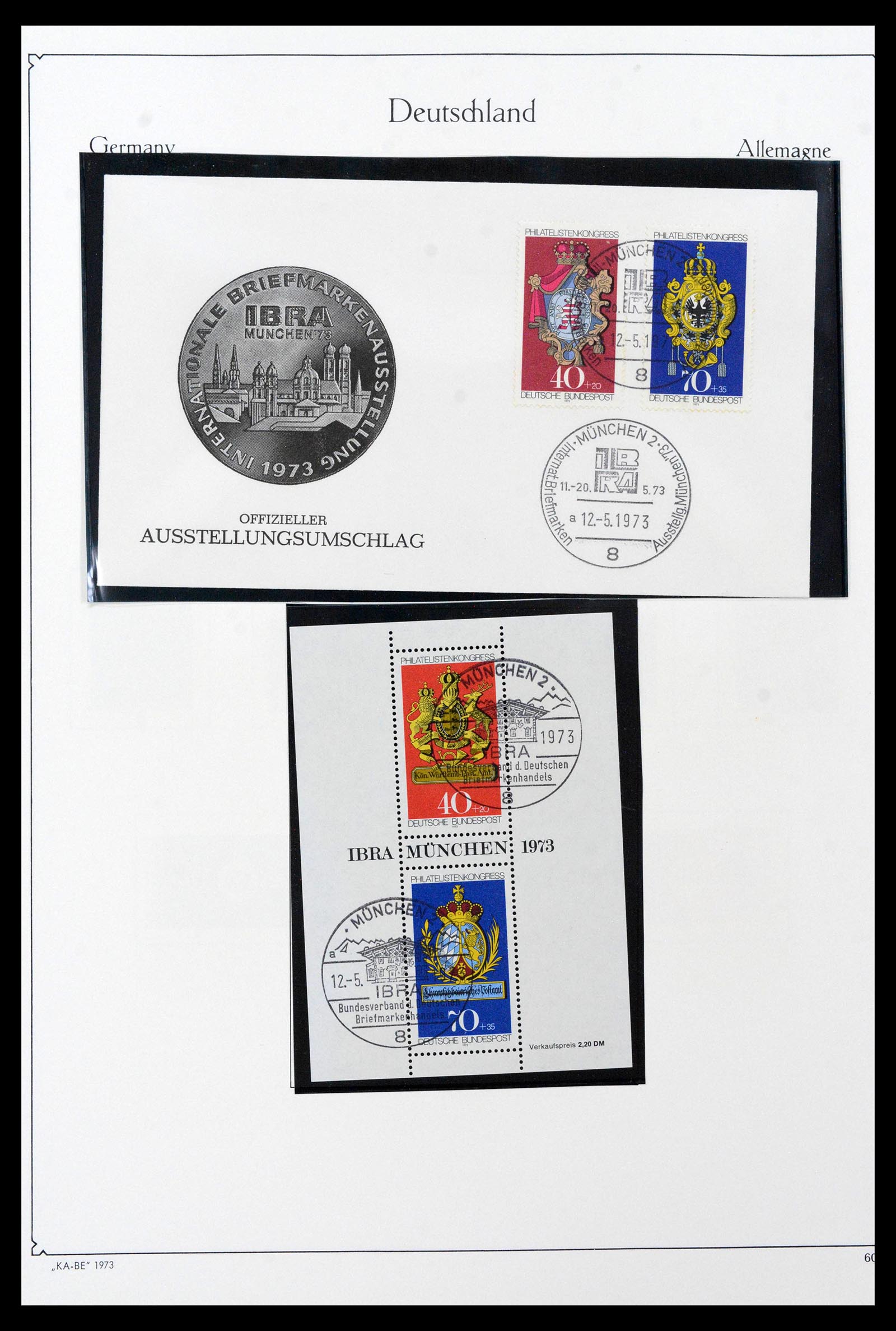 39148 0082 - Stamp collection 39148 Bundespost 1949-1987.