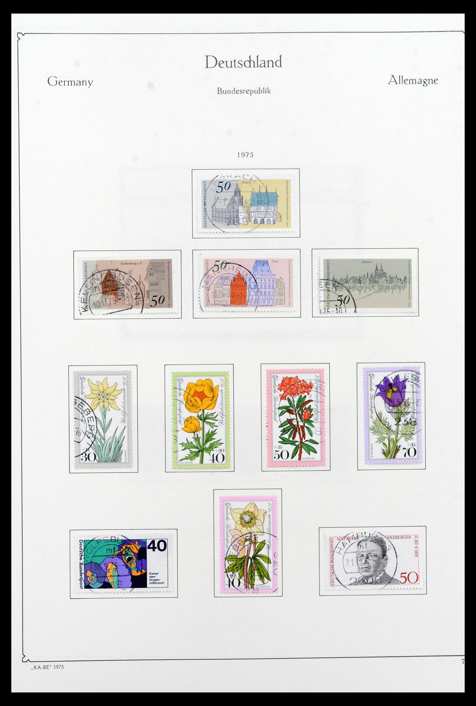 39148 0096 - Stamp collection 39148 Bundespost 1949-1987.