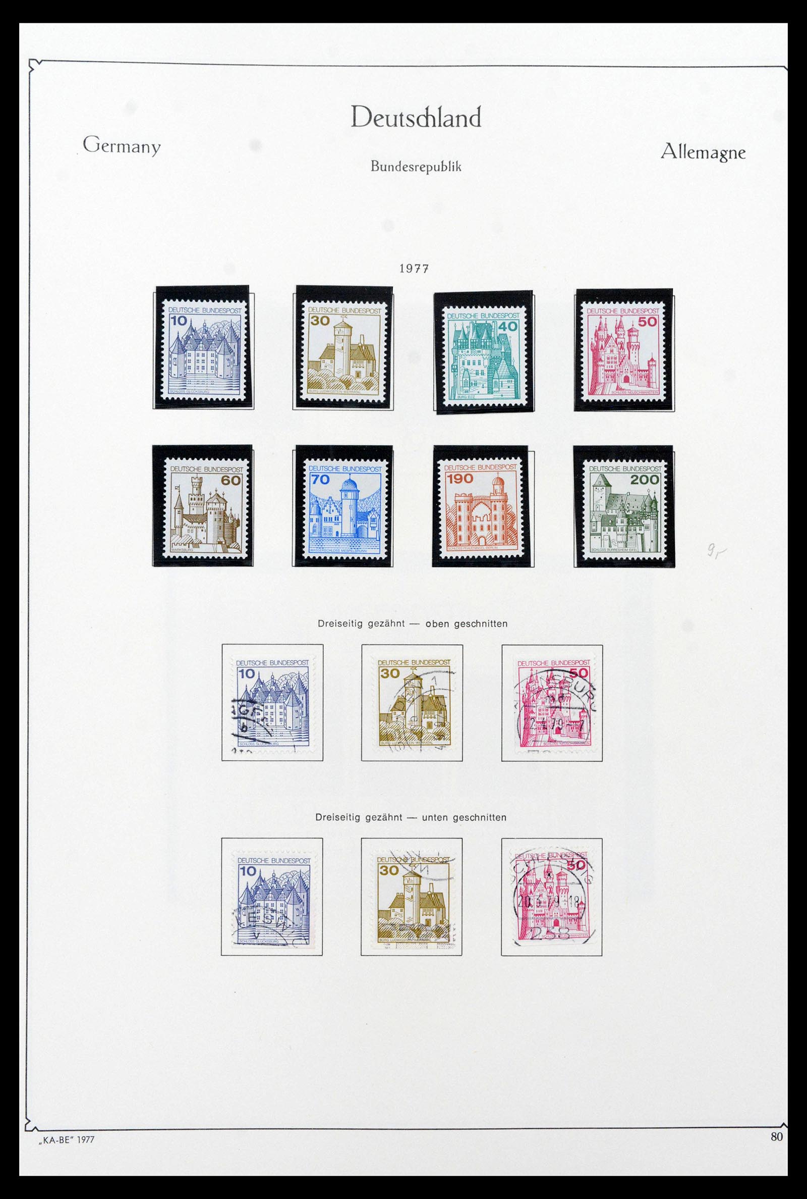 39148 0105 - Stamp collection 39148 Bundespost 1949-1987.