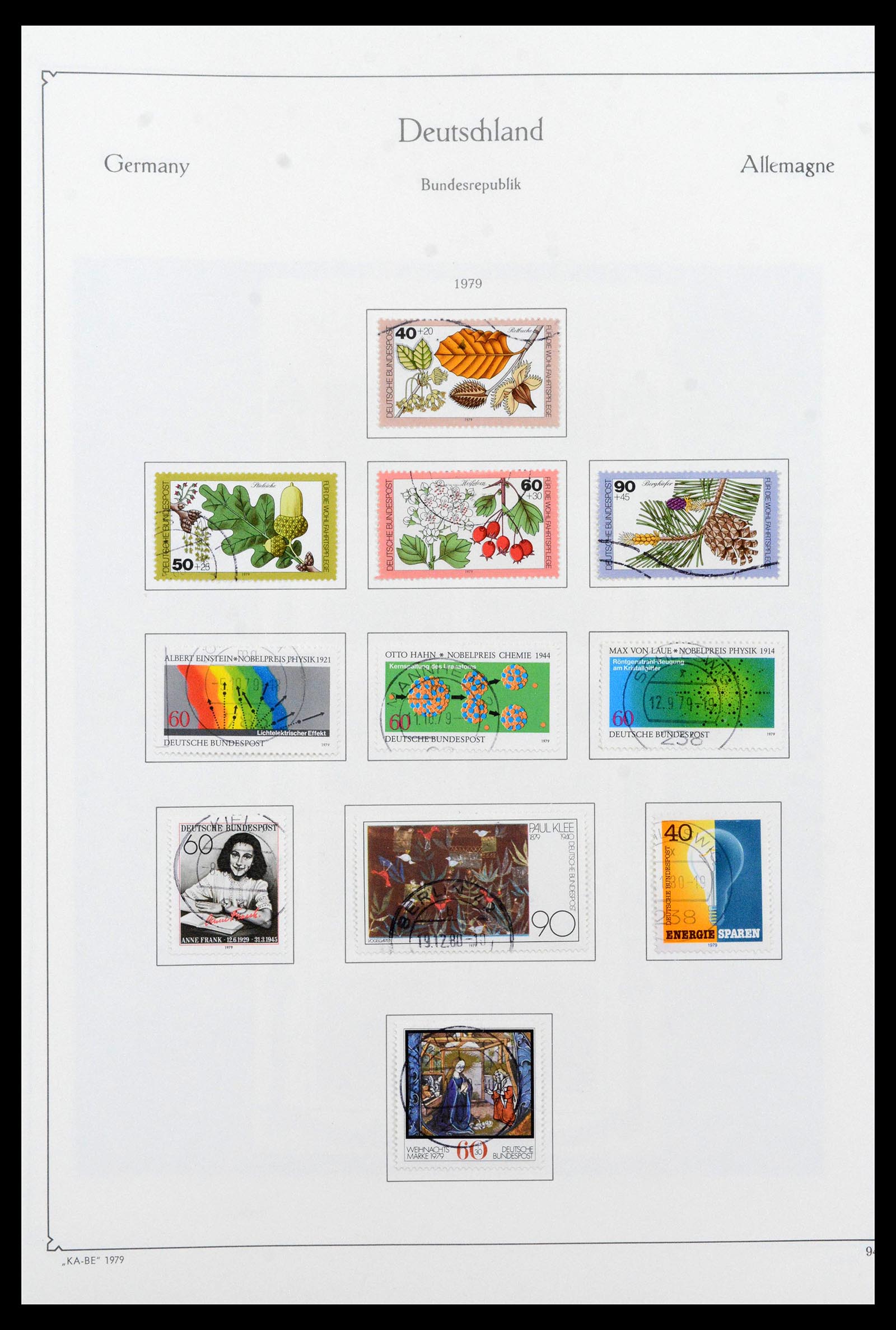 39148 0123 - Stamp collection 39148 Bundespost 1949-1987.
