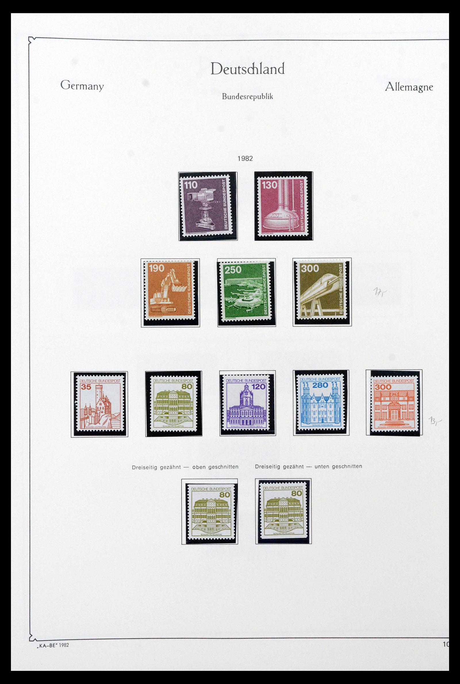 39148 0137 - Stamp collection 39148 Bundespost 1949-1987.