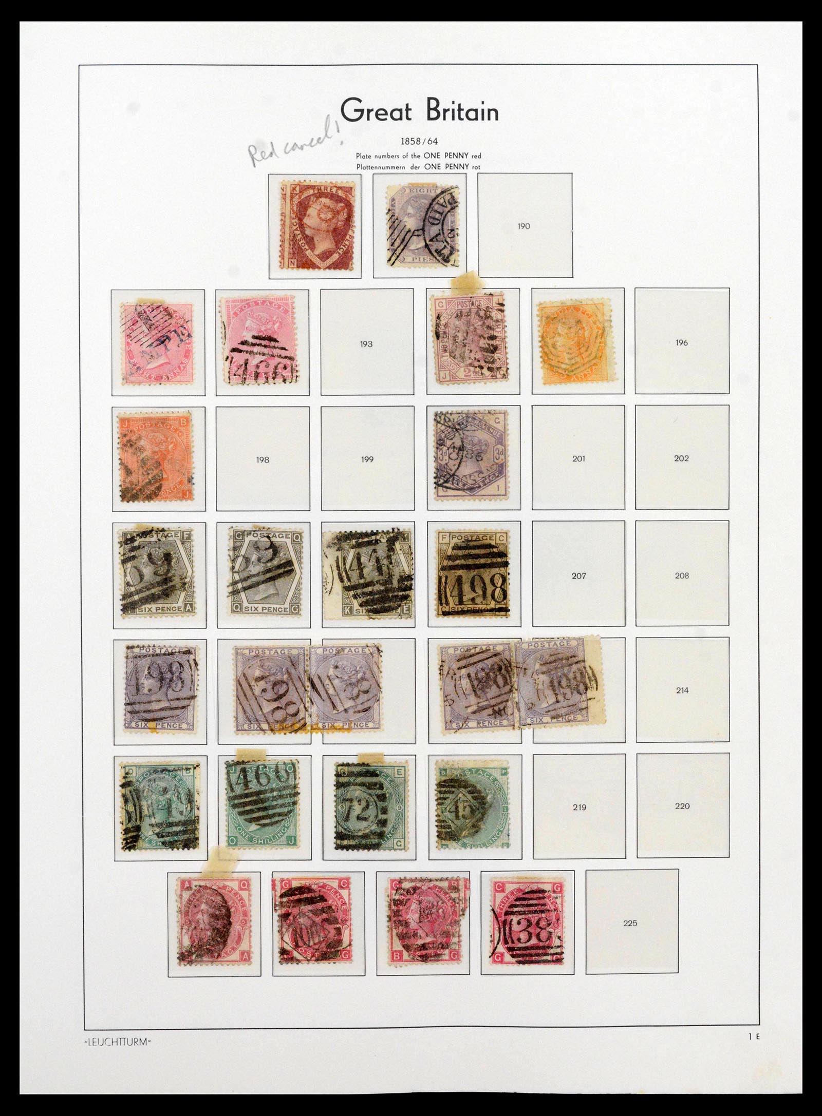 39150 0005 - Postzegelverzameling 39150 Engeland 1840-1984.