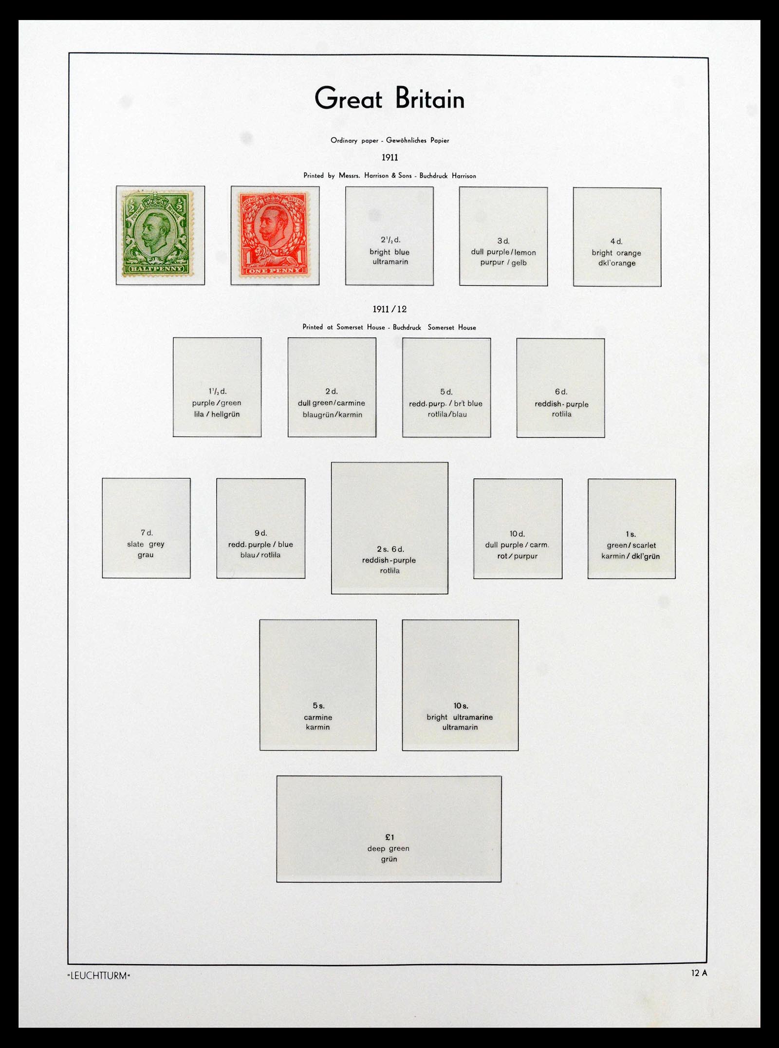 39150 0014 - Stamp collection 39150 Great Britain 1840-1984.