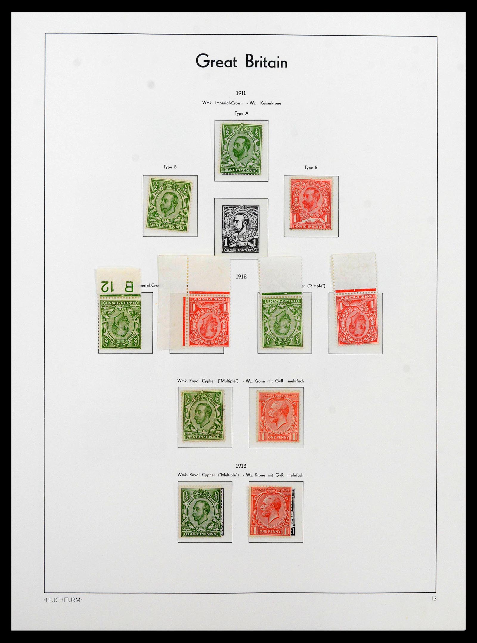 39150 0015 - Stamp collection 39150 Great Britain 1840-1984.