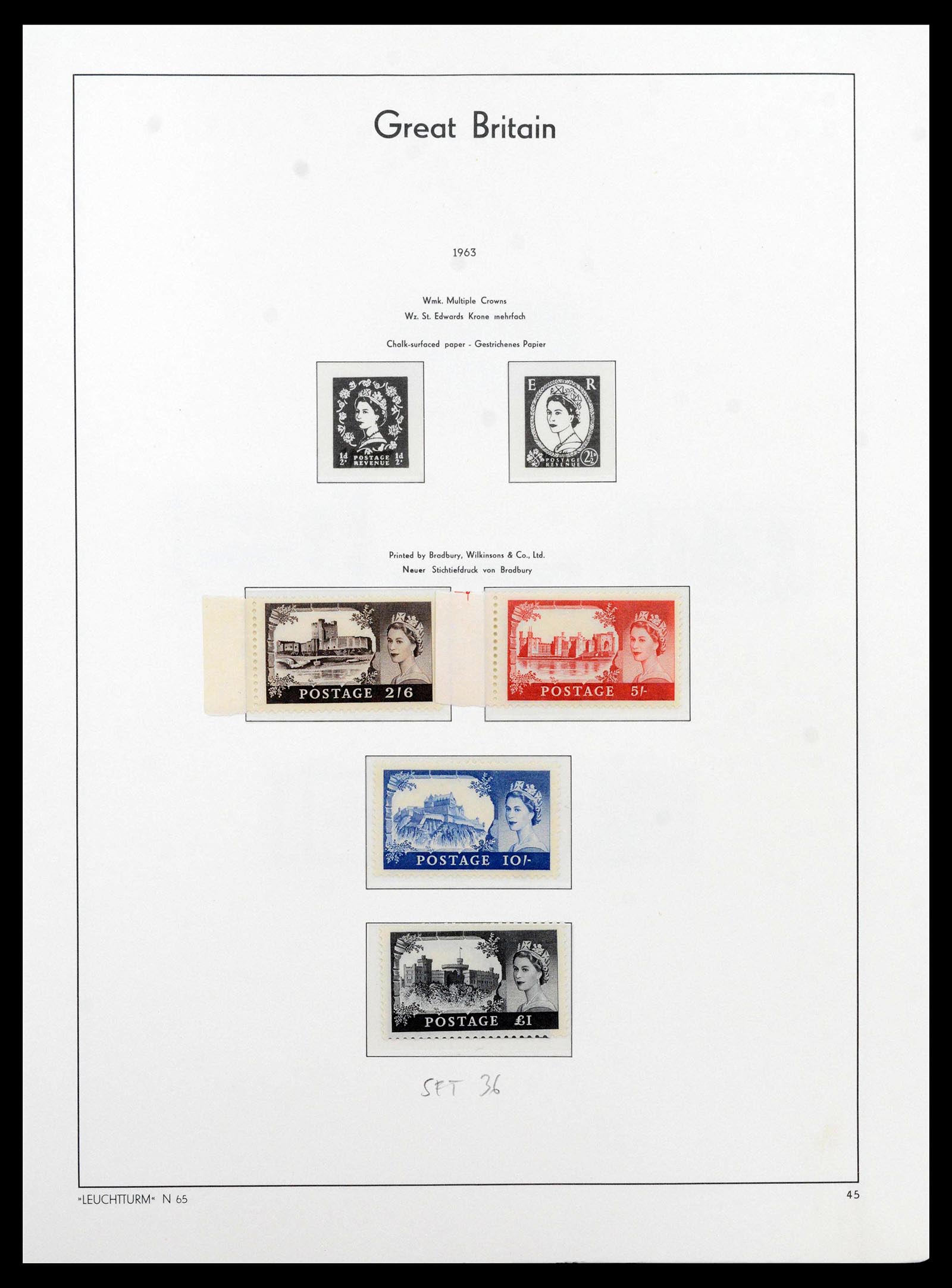 39150 0041 - Stamp collection 39150 Great Britain 1840-1984.