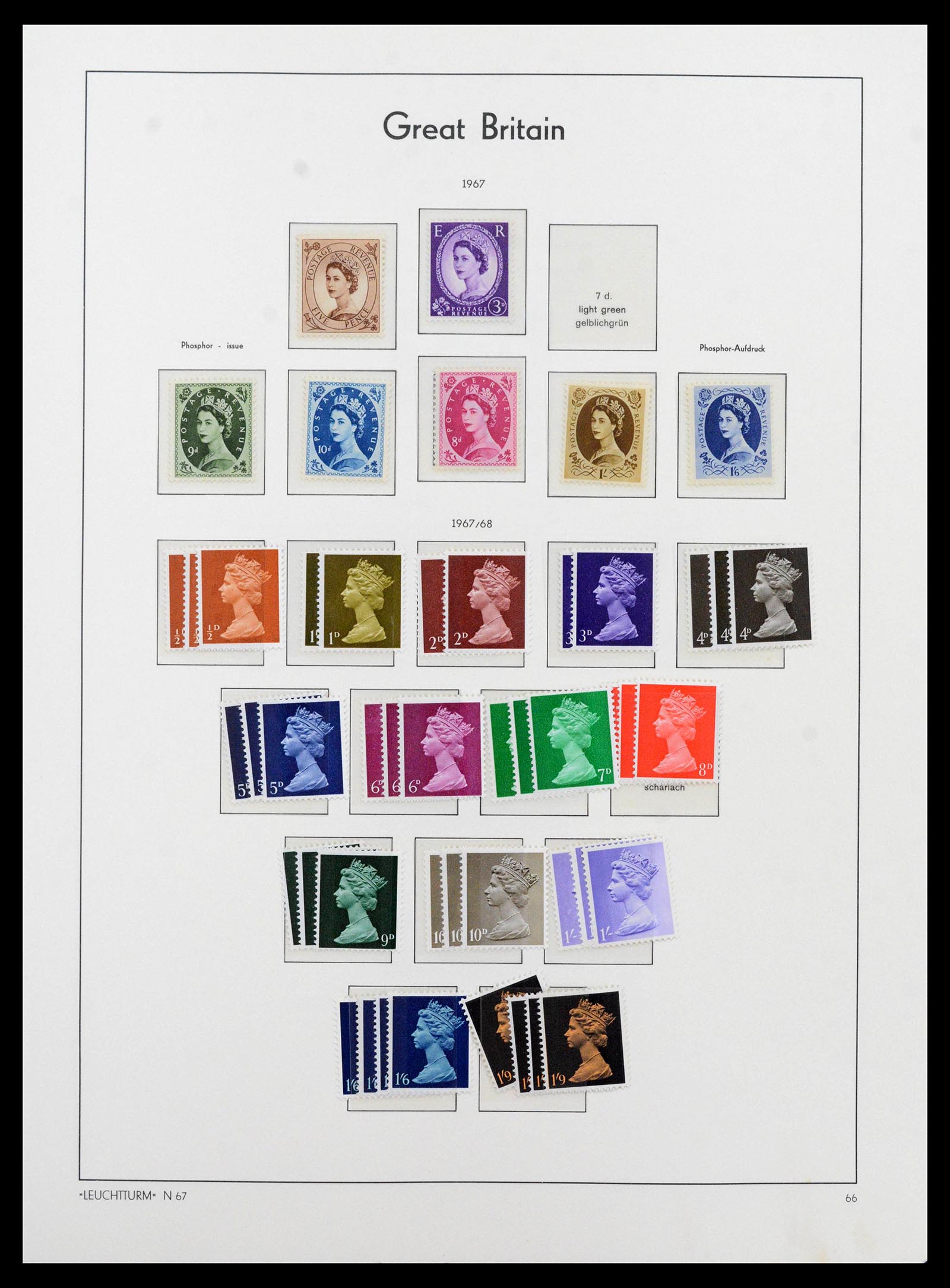 39150 0065 - Stamp collection 39150 Great Britain 1840-1984.