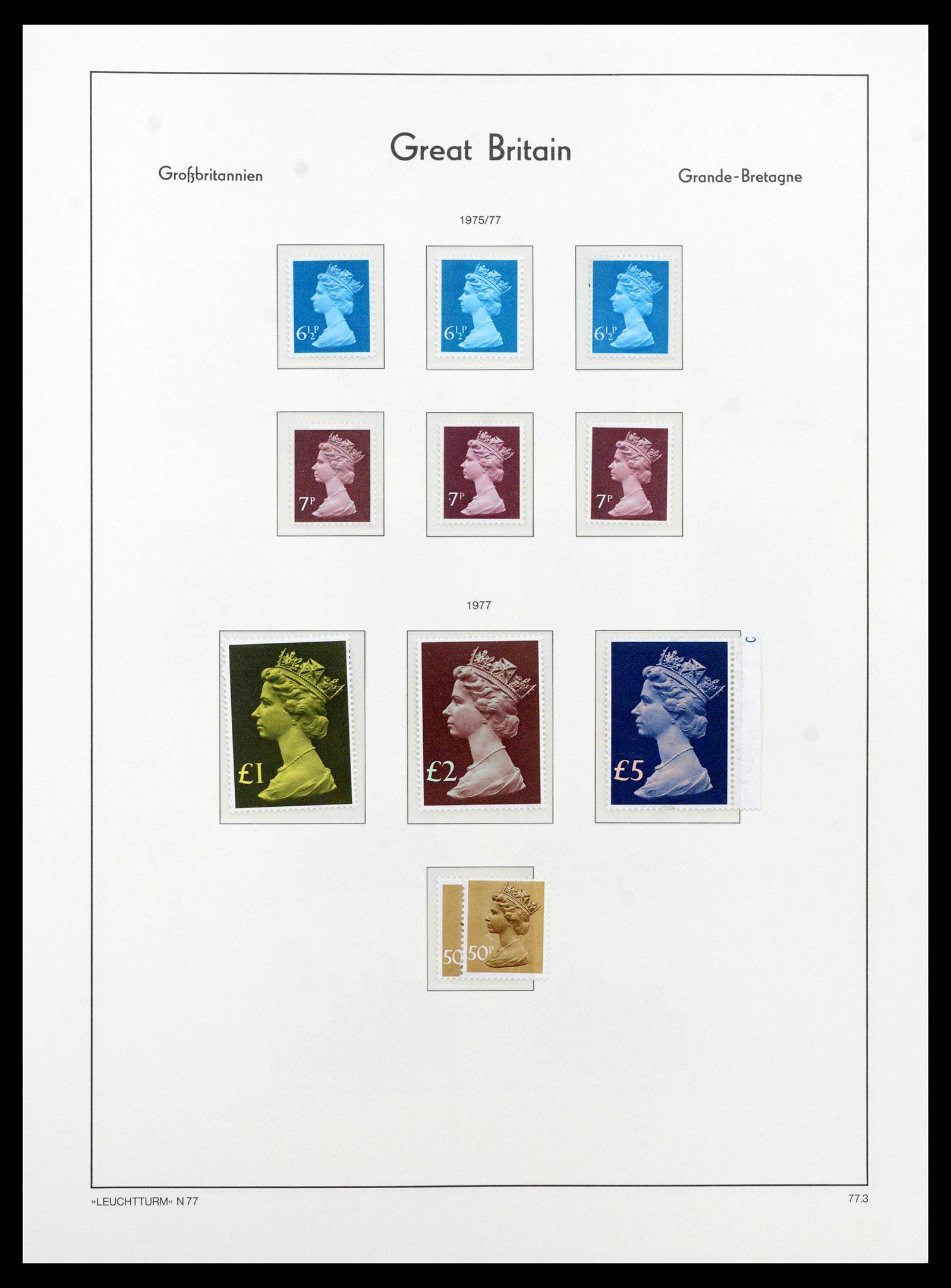 39150 0094 - Stamp collection 39150 Great Britain 1840-1984.