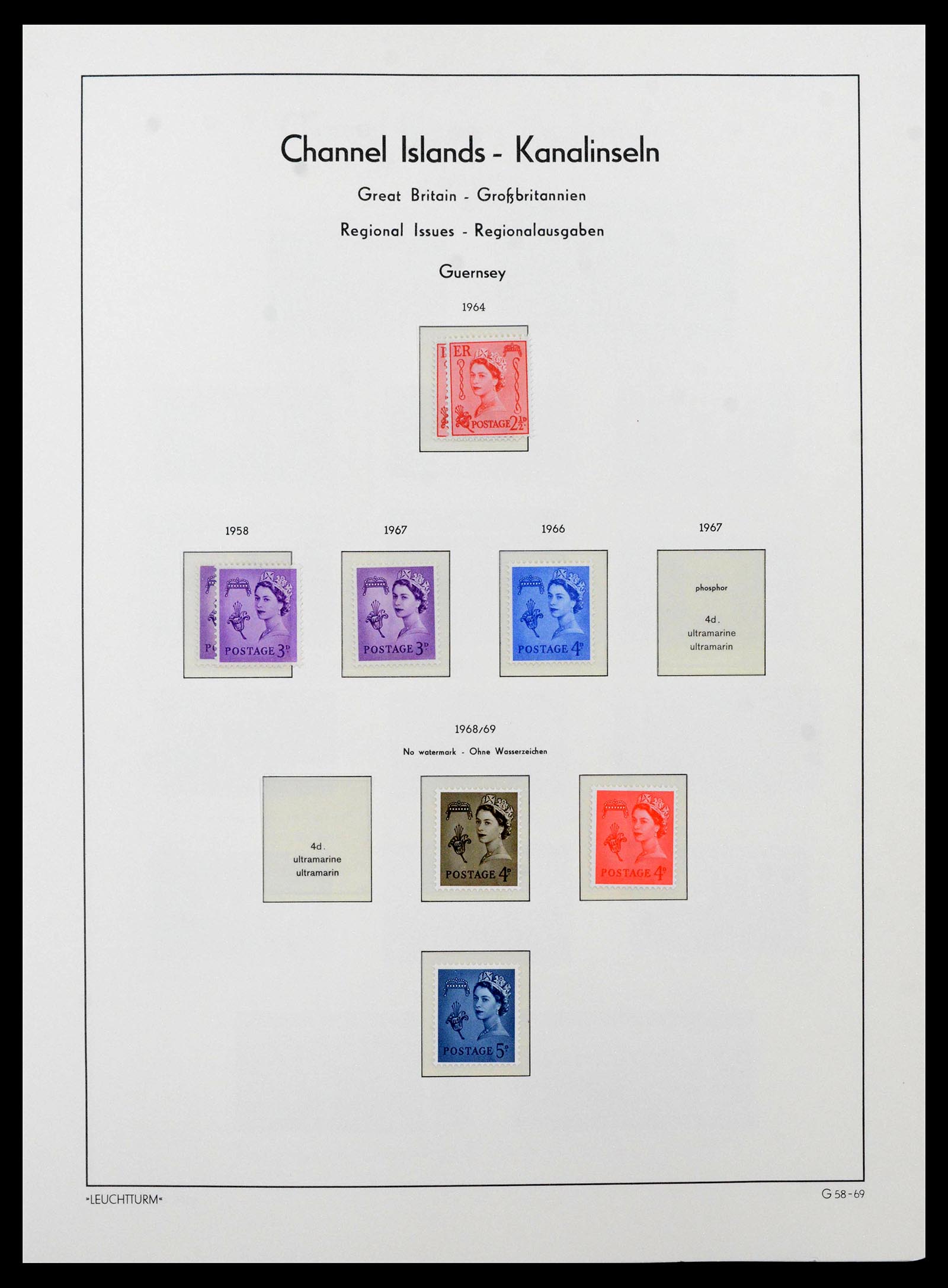 39150 0147 - Stamp collection 39150 Great Britain 1840-1984.