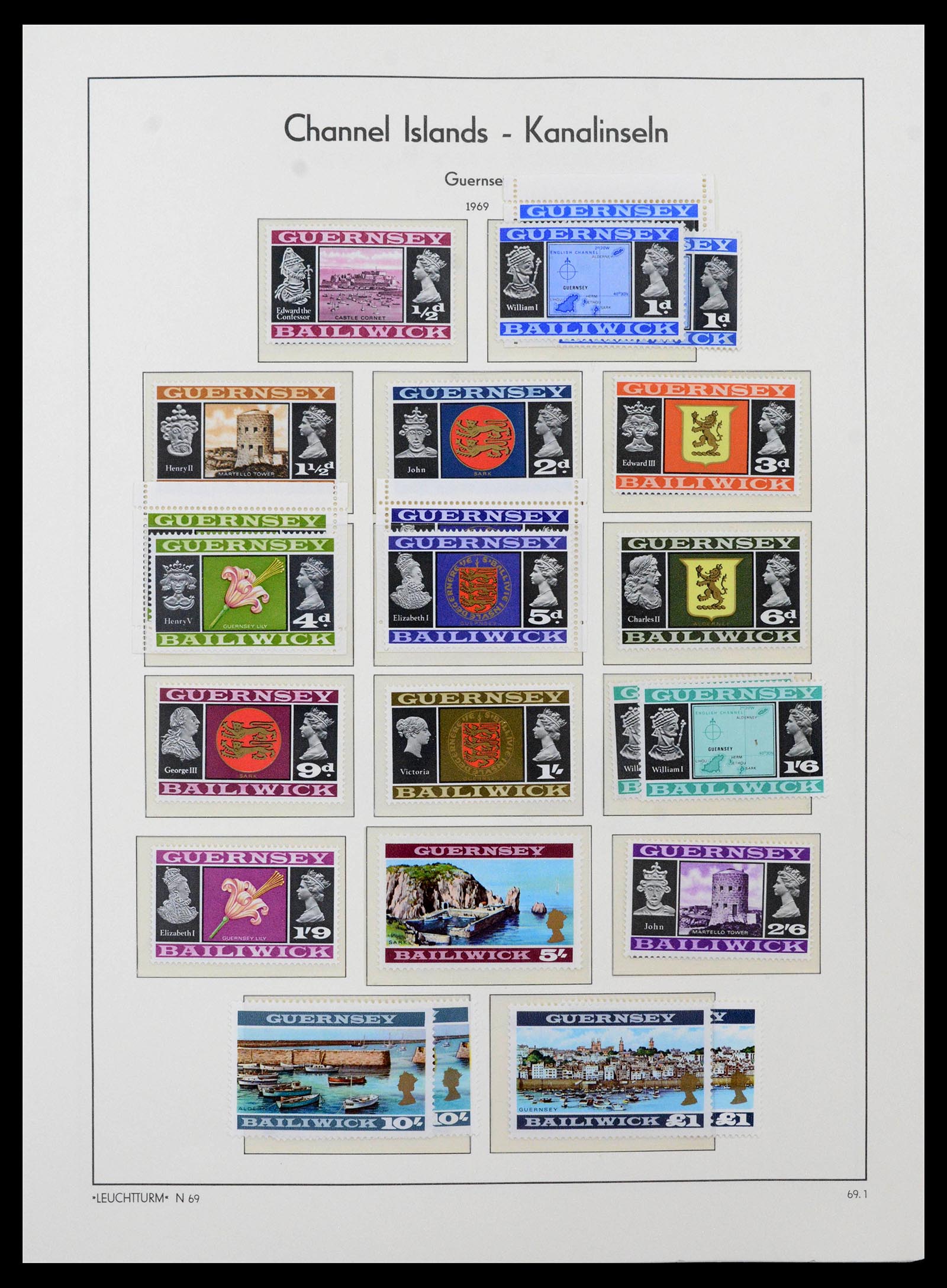 39150 0148 - Stamp collection 39150 Great Britain 1840-1984.