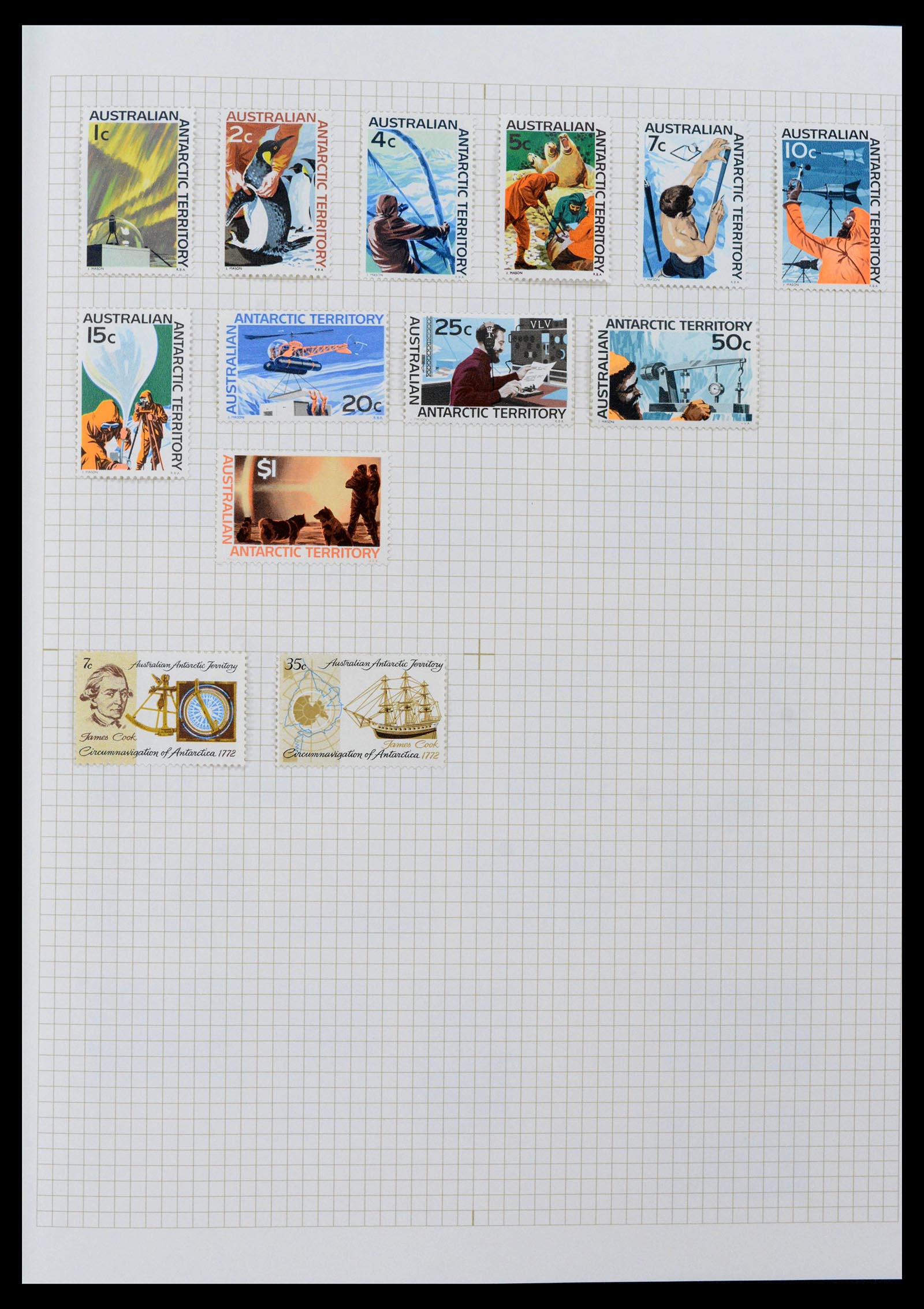 39152 0003 - Postzegelverzameling 39152 Engelse koloniën 1920-2002.