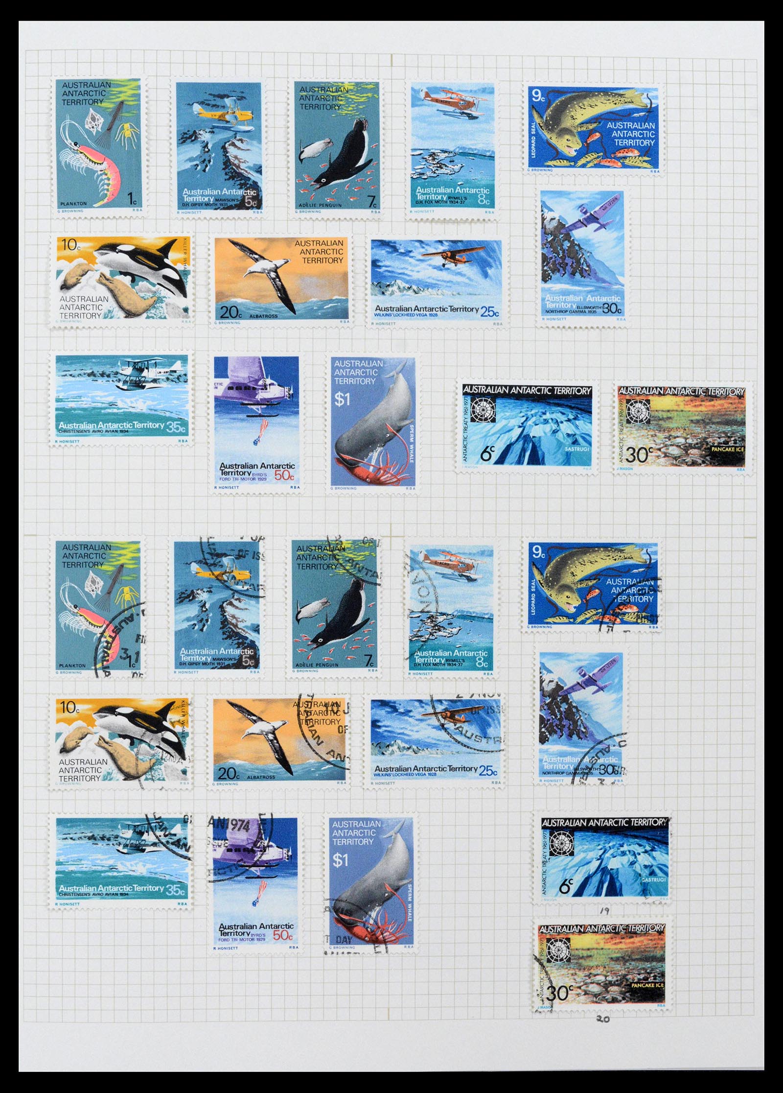 39152 0004 - Postzegelverzameling 39152 Engelse koloniën 1920-2002.