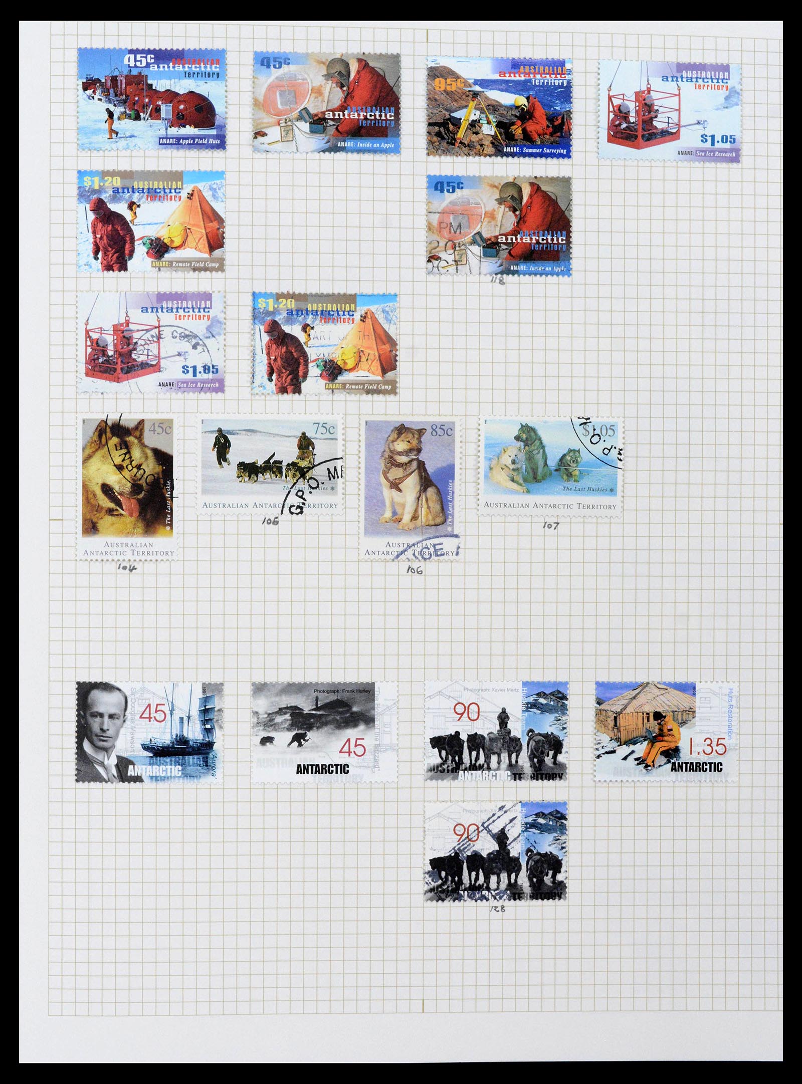 39152 0011 - Postzegelverzameling 39152 Engelse koloniën 1920-2002.