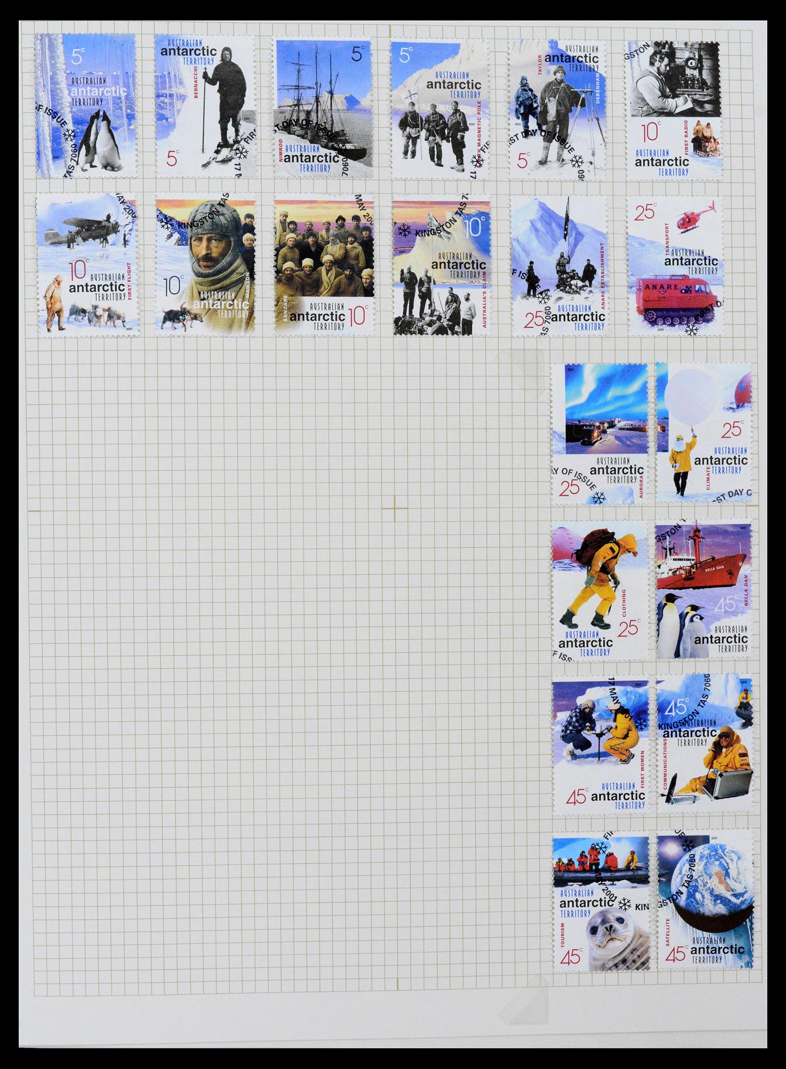 39152 0012 - Postzegelverzameling 39152 Engelse koloniën 1920-2002.