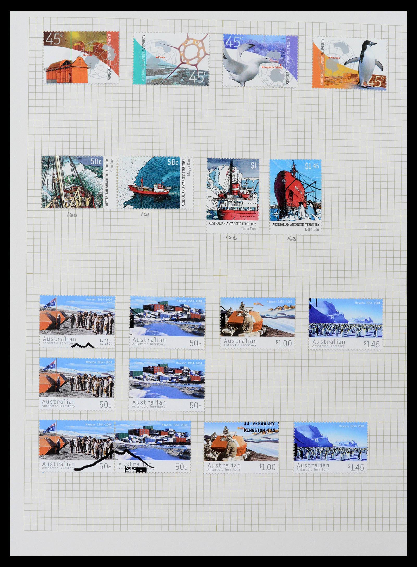 39152 0013 - Postzegelverzameling 39152 Engelse koloniën 1920-2002.
