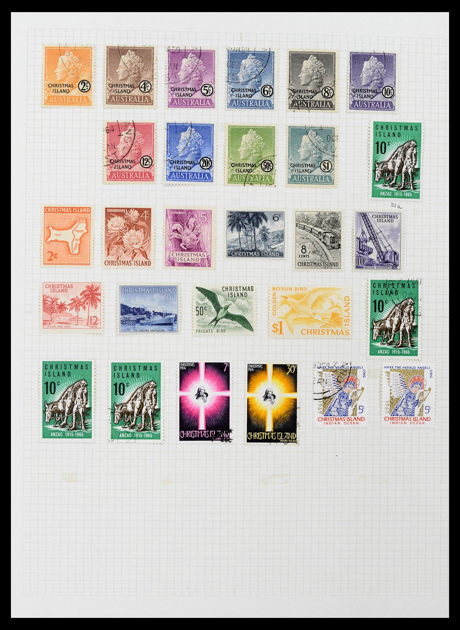 39152 0015 - Postzegelverzameling 39152 Engelse koloniën 1920-2002.