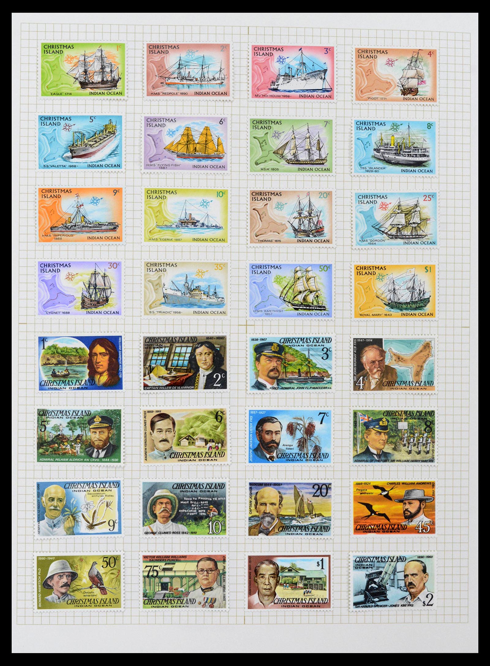 39152 0020 - Postzegelverzameling 39152 Engelse koloniën 1920-2002.