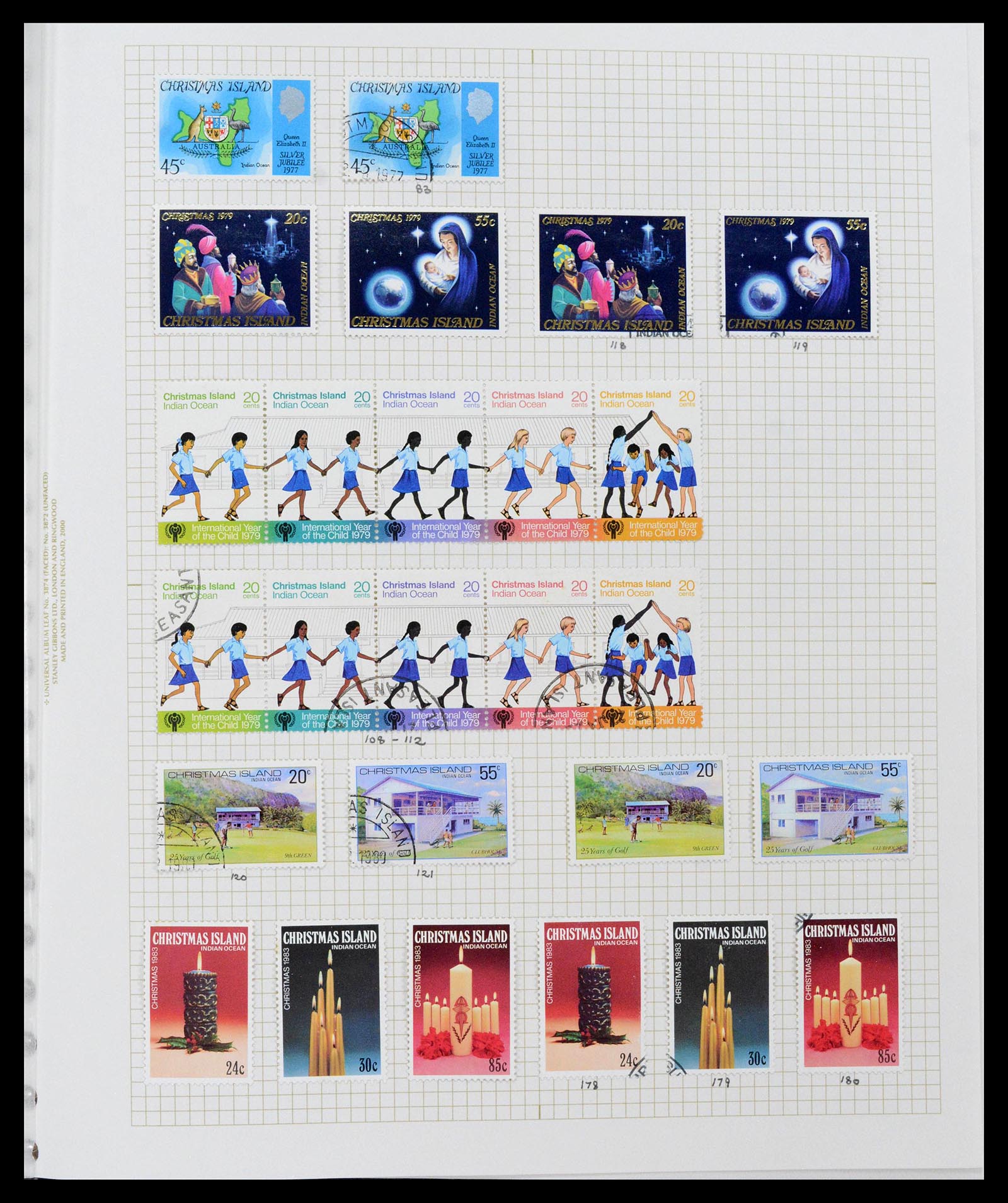 39152 0024 - Postzegelverzameling 39152 Engelse koloniën 1920-2002.