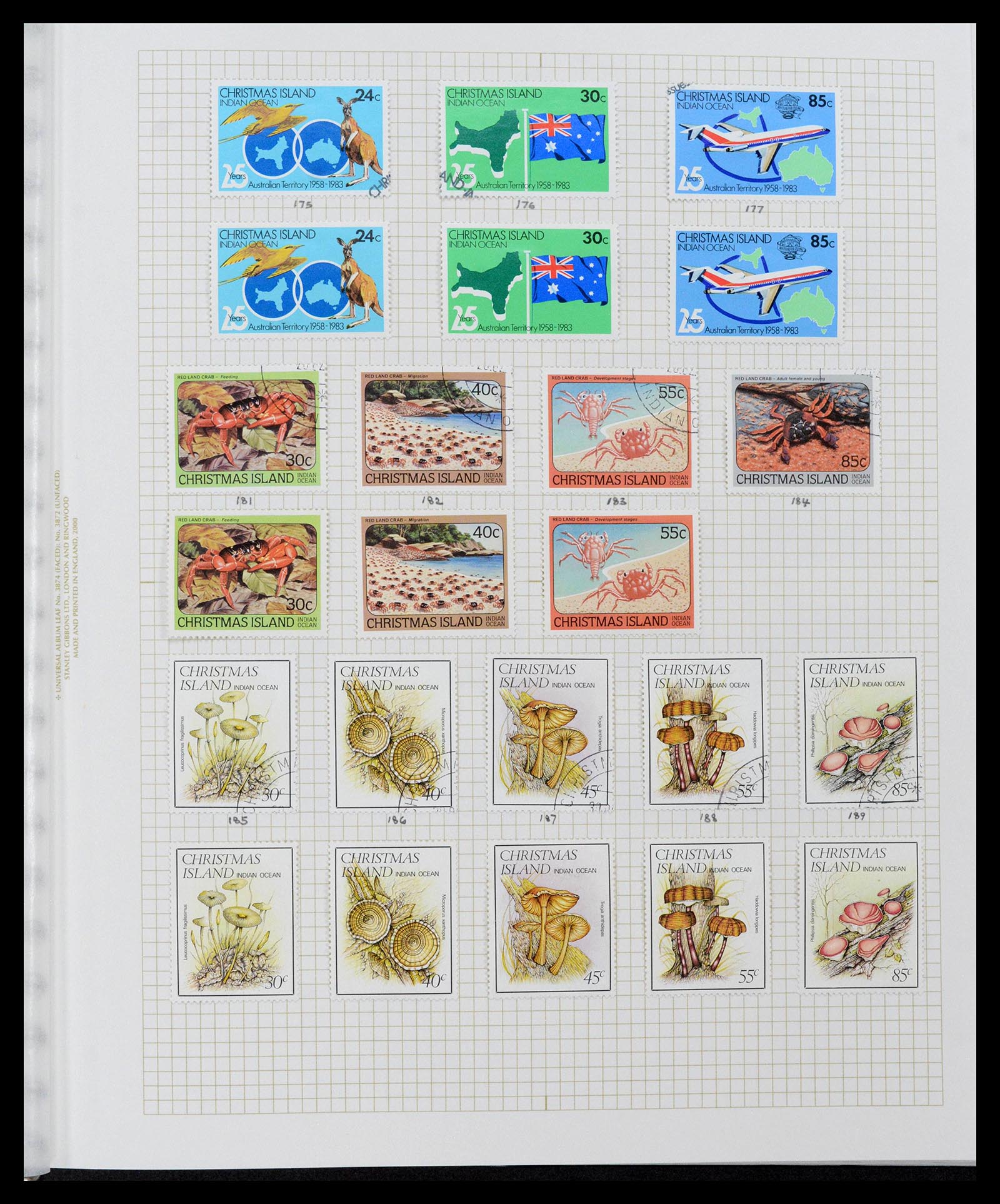 39152 0029 - Postzegelverzameling 39152 Engelse koloniën 1920-2002.