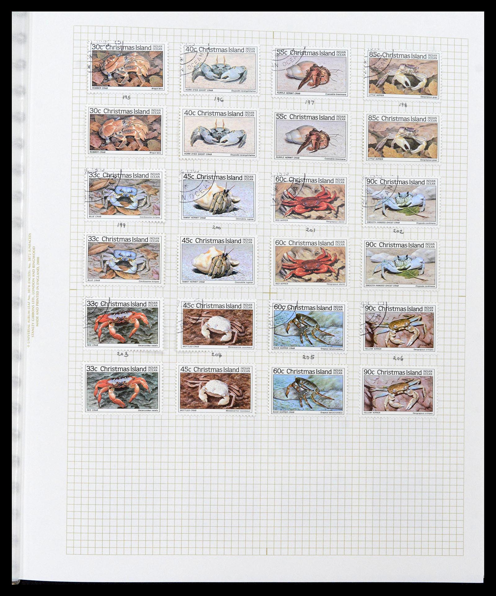 39152 0030 - Postzegelverzameling 39152 Engelse koloniën 1920-2002.