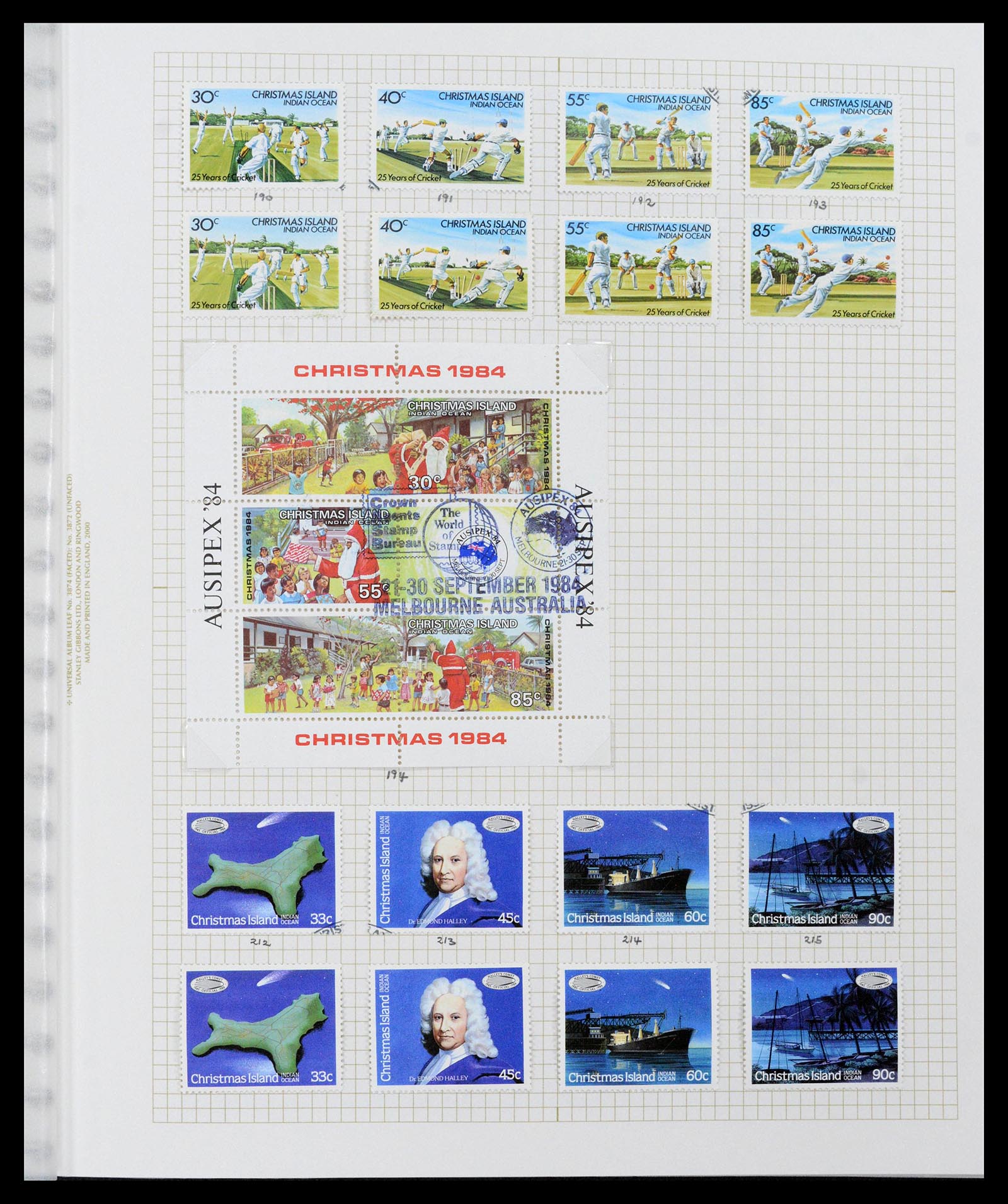 39152 0031 - Postzegelverzameling 39152 Engelse koloniën 1920-2002.