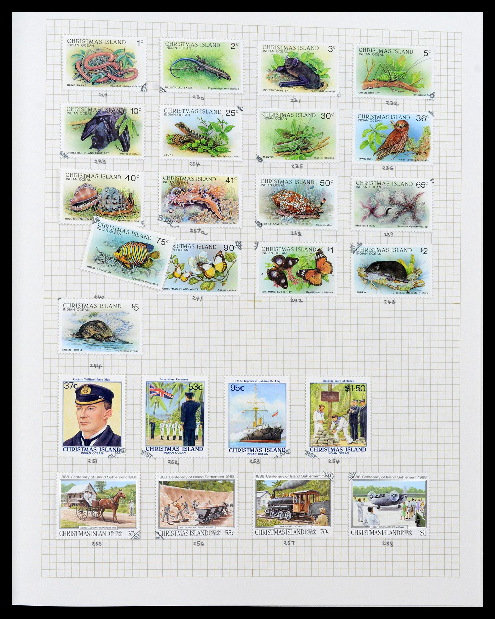 39152 0034 - Postzegelverzameling 39152 Engelse koloniën 1920-2002.