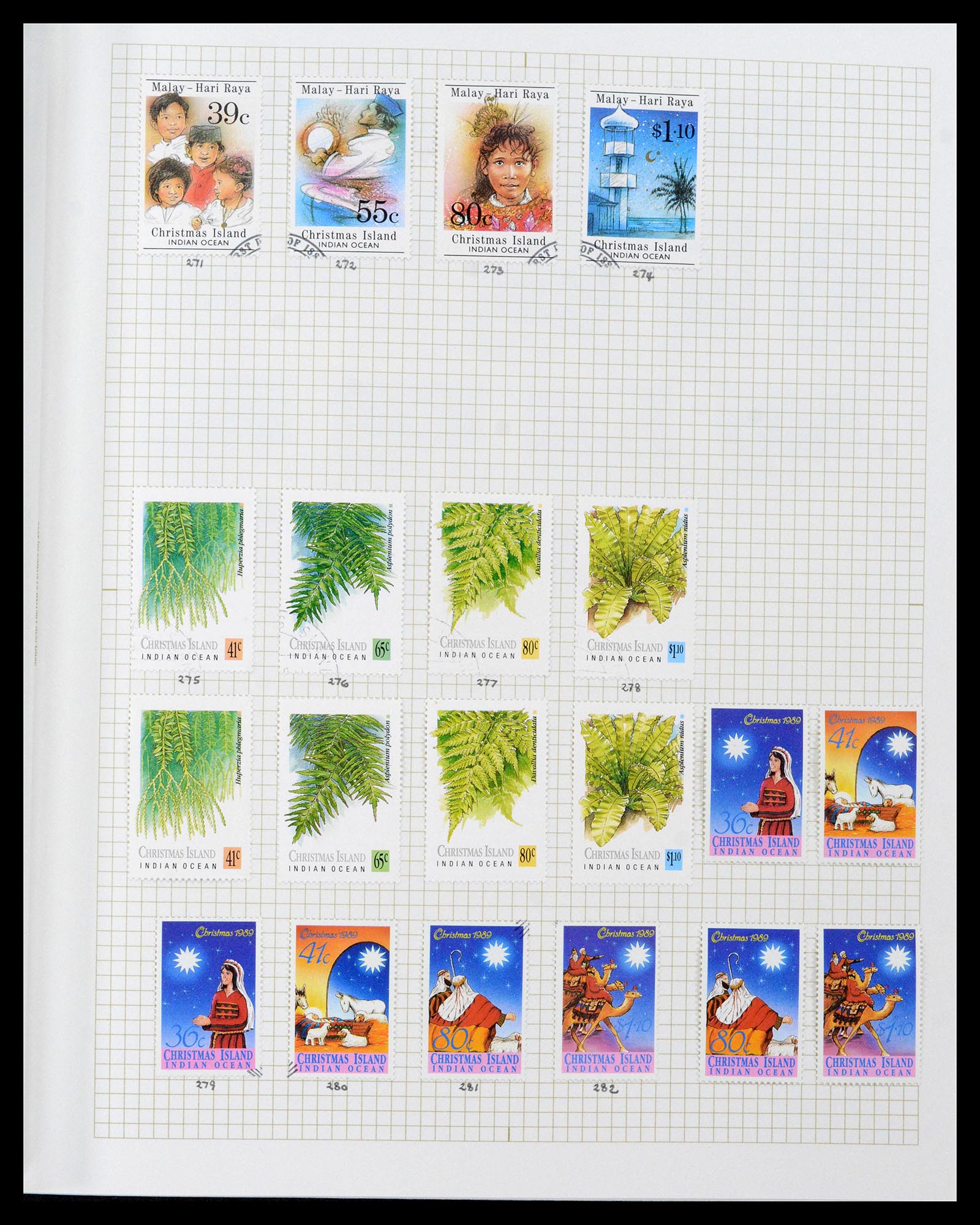39152 0036 - Postzegelverzameling 39152 Engelse koloniën 1920-2002.