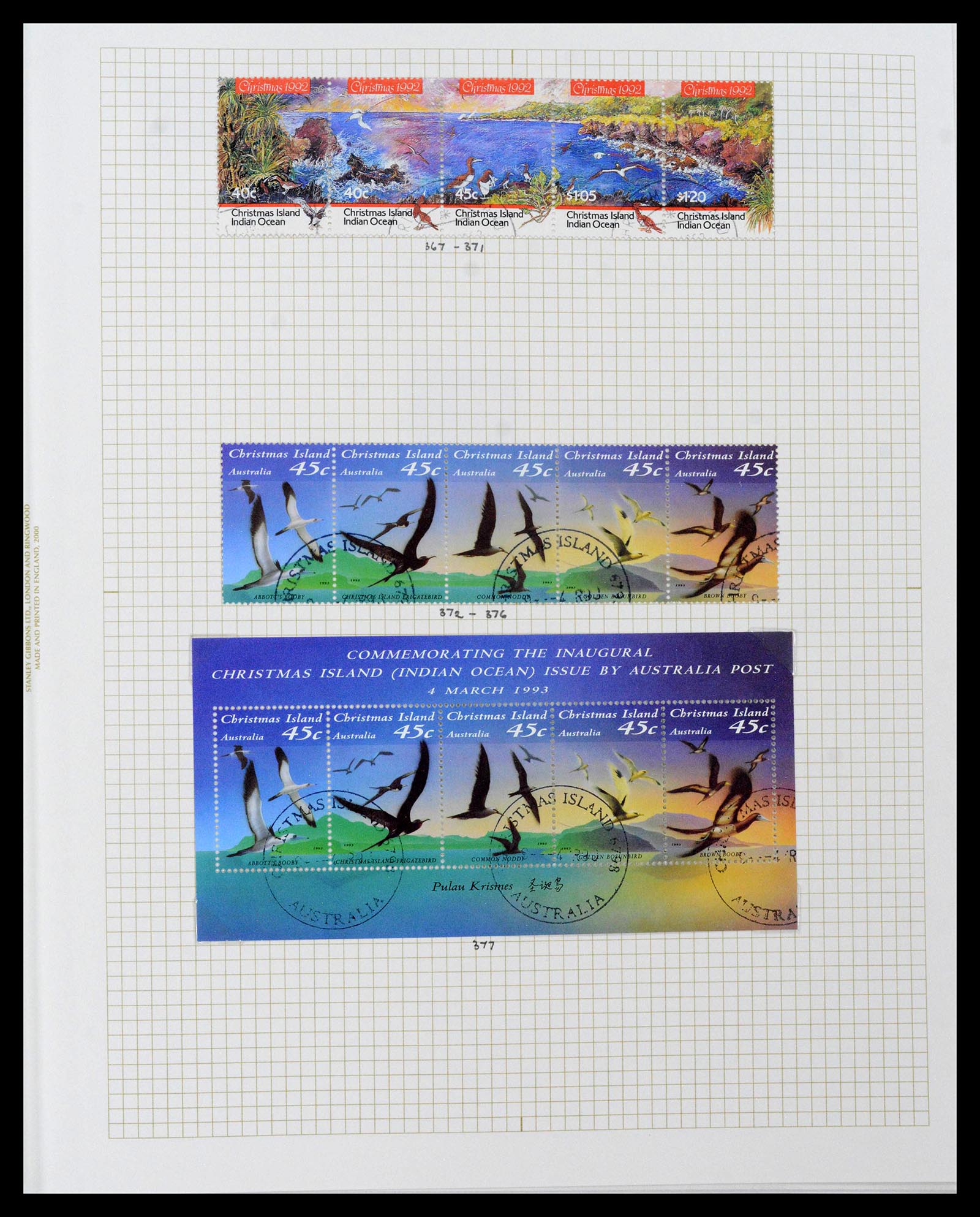 39152 0044 - Postzegelverzameling 39152 Engelse koloniën 1920-2002.