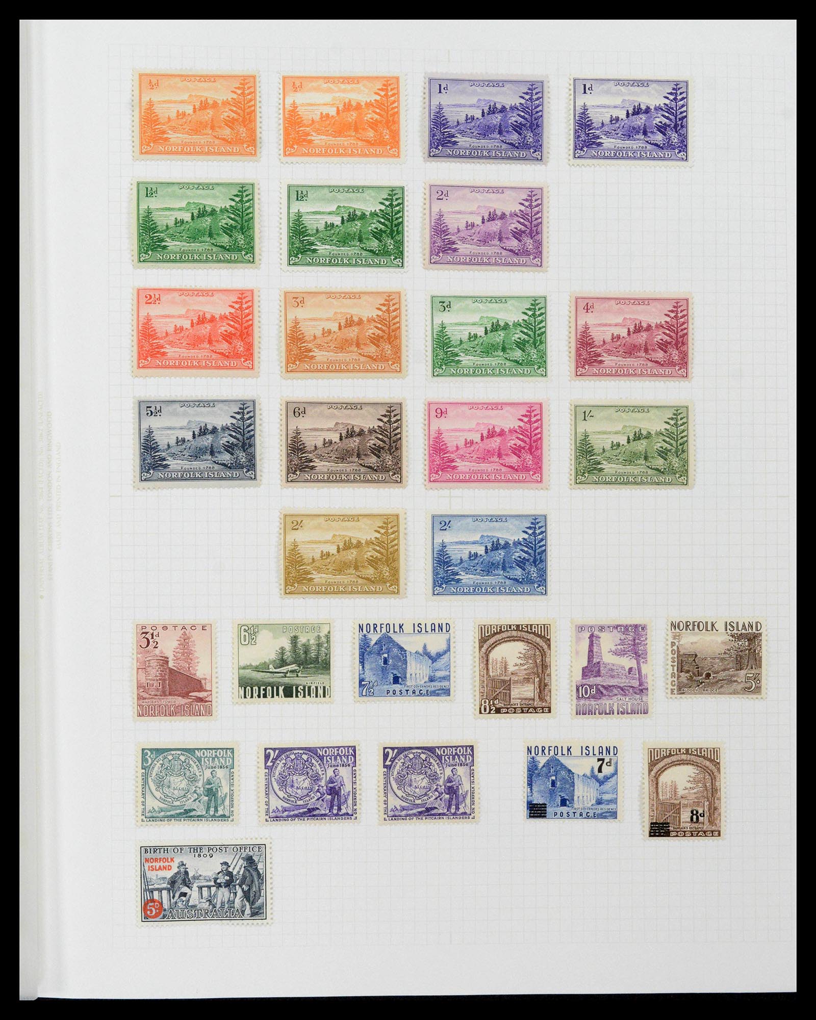 39152 0052 - Postzegelverzameling 39152 Engelse koloniën 1920-2002.