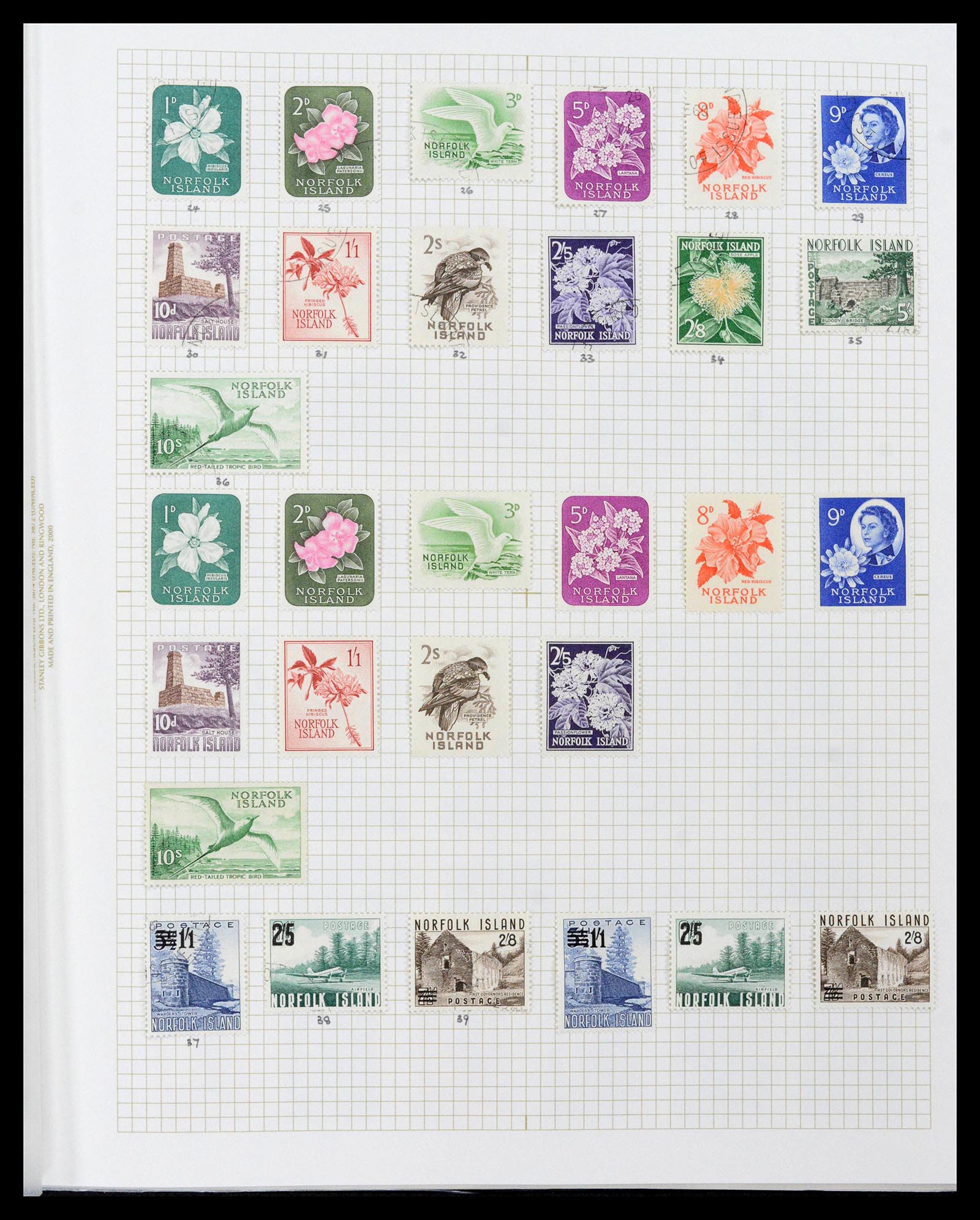 39152 0053 - Postzegelverzameling 39152 Engelse koloniën 1920-2002.