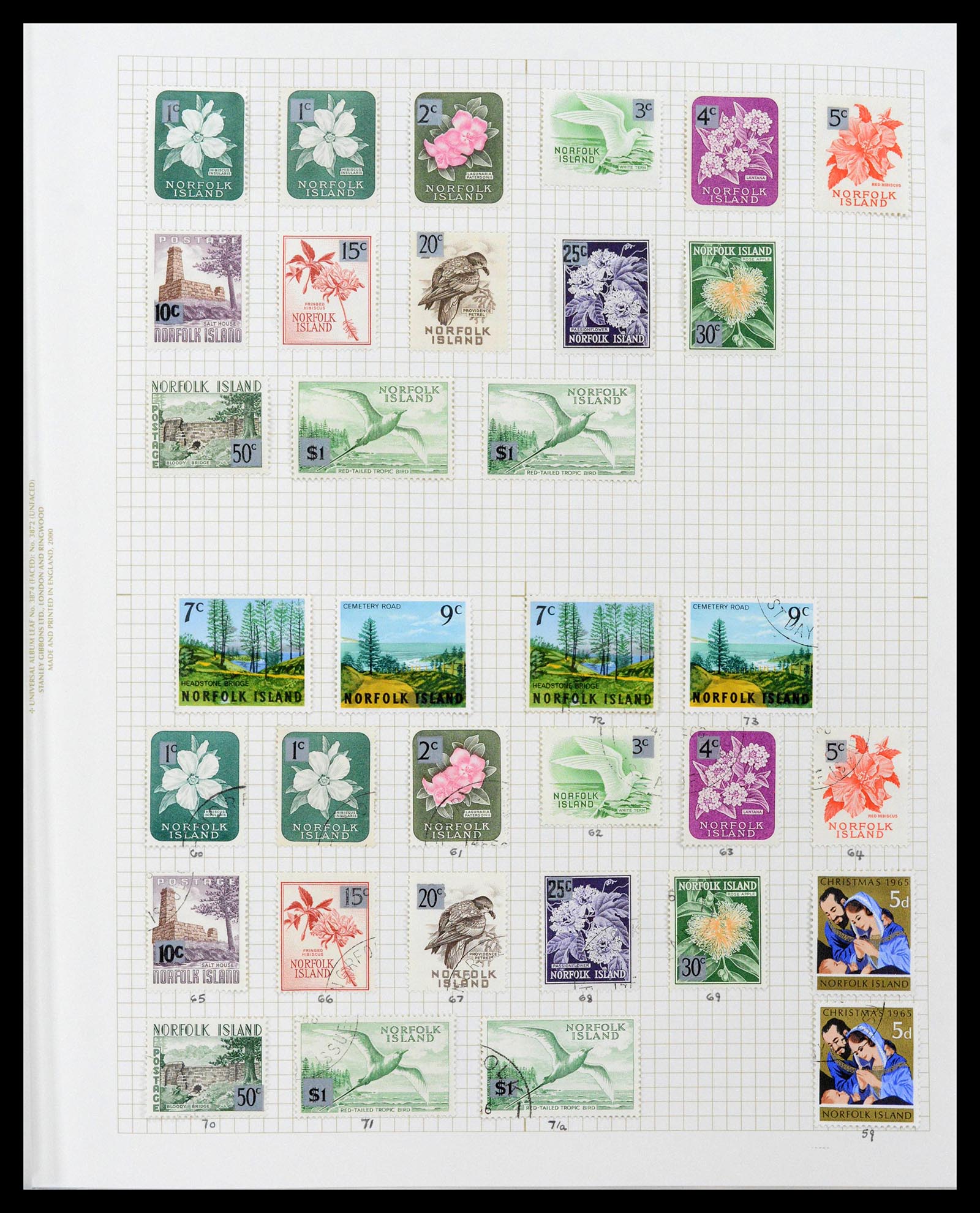 39152 0055 - Postzegelverzameling 39152 Engelse koloniën 1920-2002.