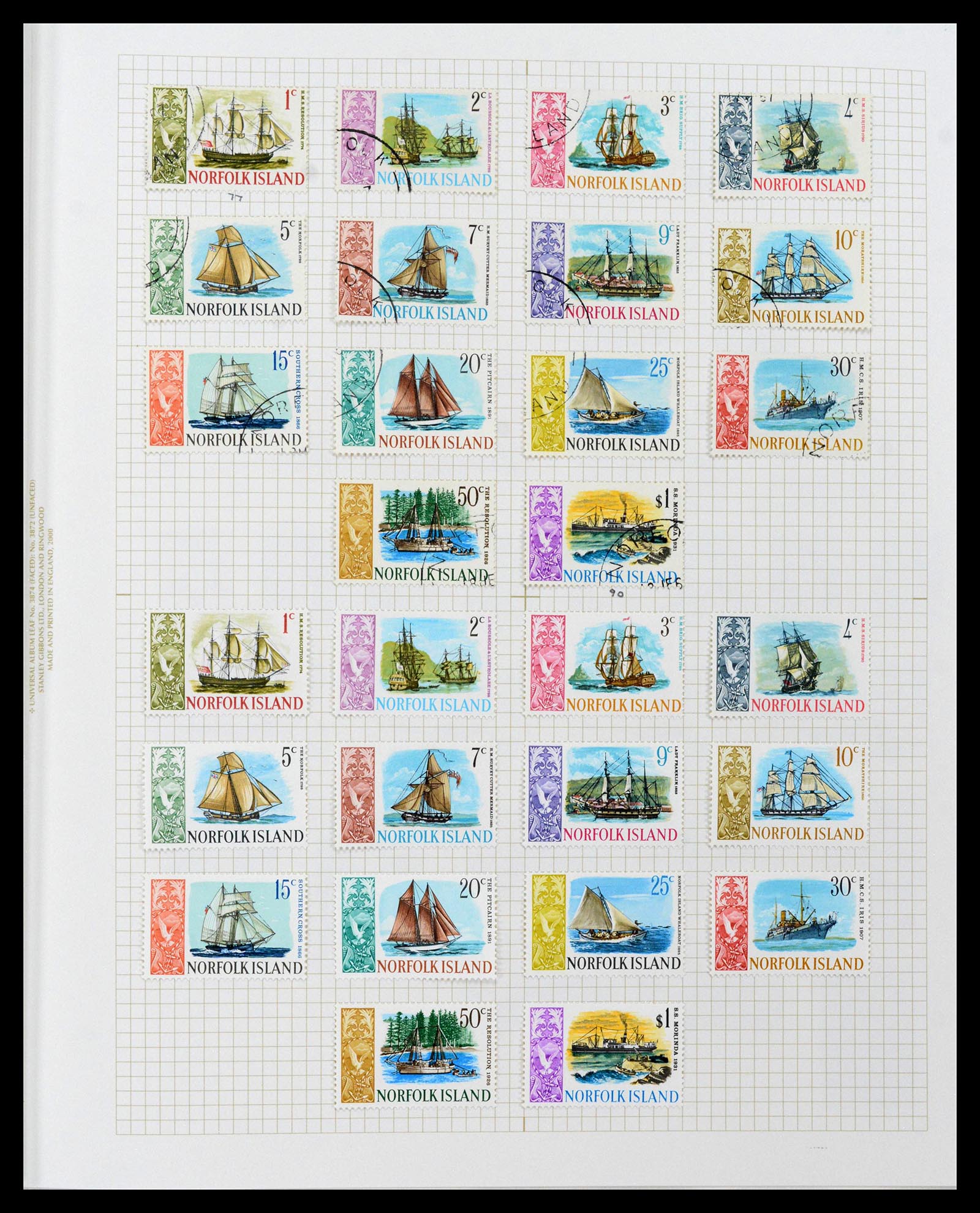 39152 0056 - Postzegelverzameling 39152 Engelse koloniën 1920-2002.
