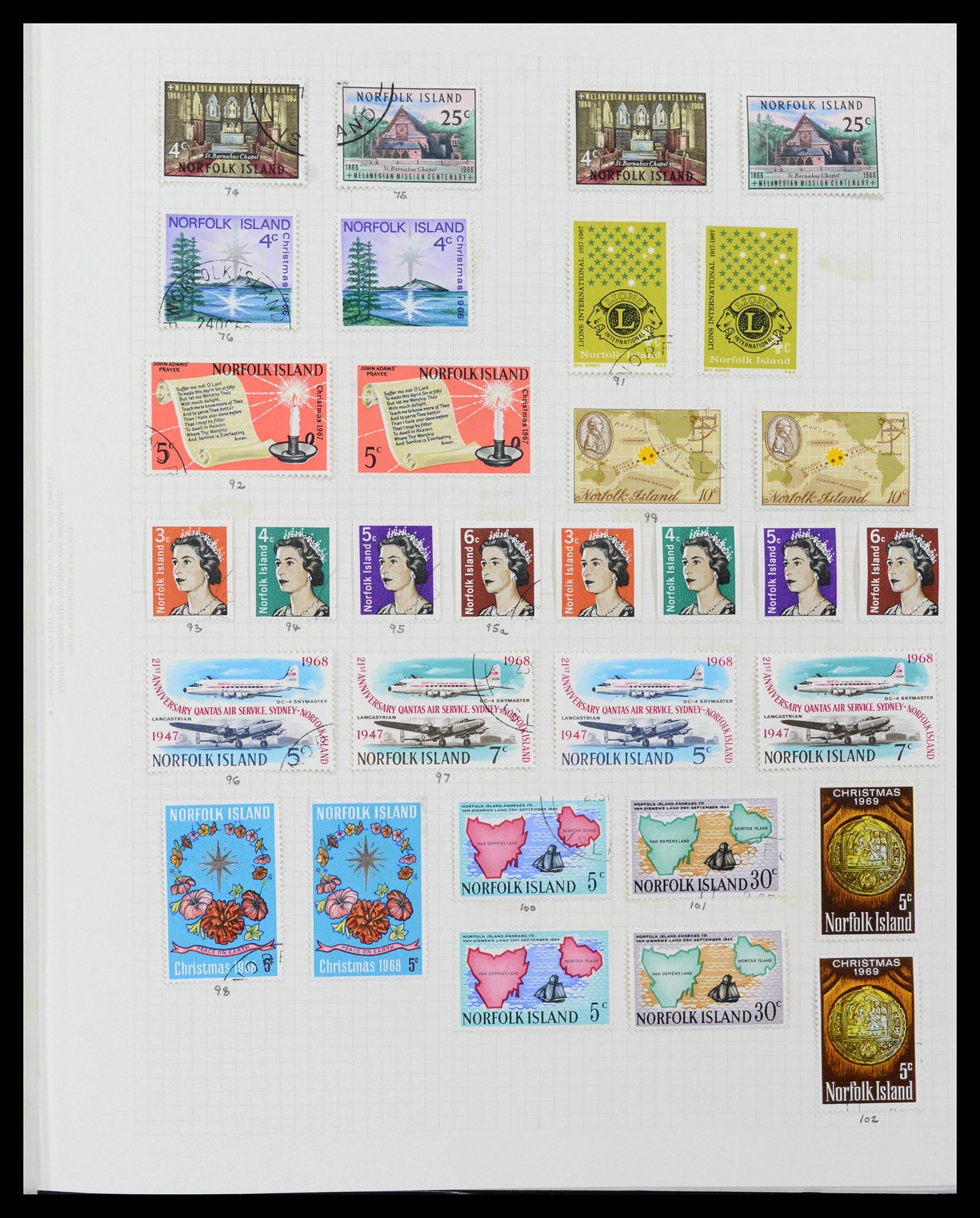 39152 0057 - Stamp collection 39152 British colonies 1920-2002.