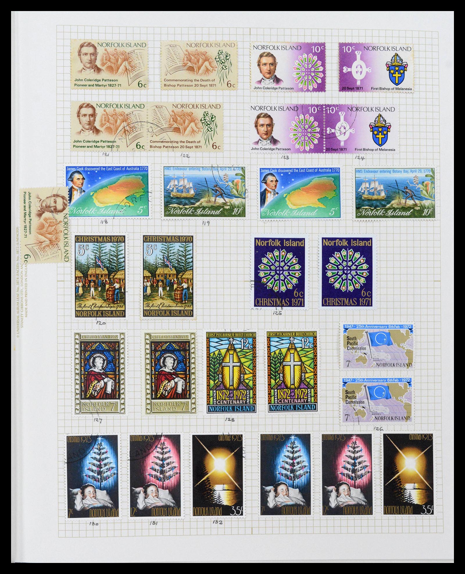 39152 0059 - Postzegelverzameling 39152 Engelse koloniën 1920-2002.