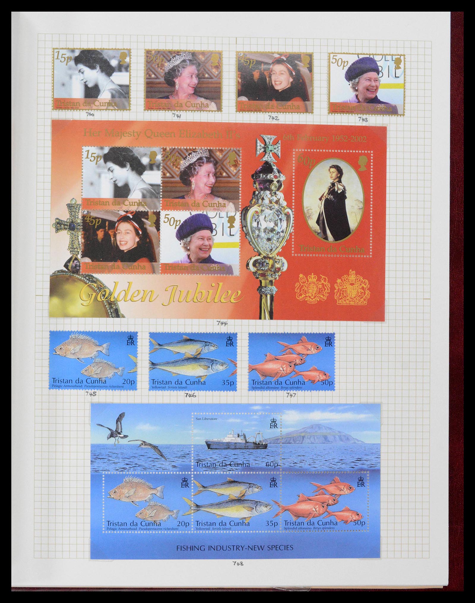 39152 0342 - Postzegelverzameling 39152 Engelse koloniën 1920-2002.